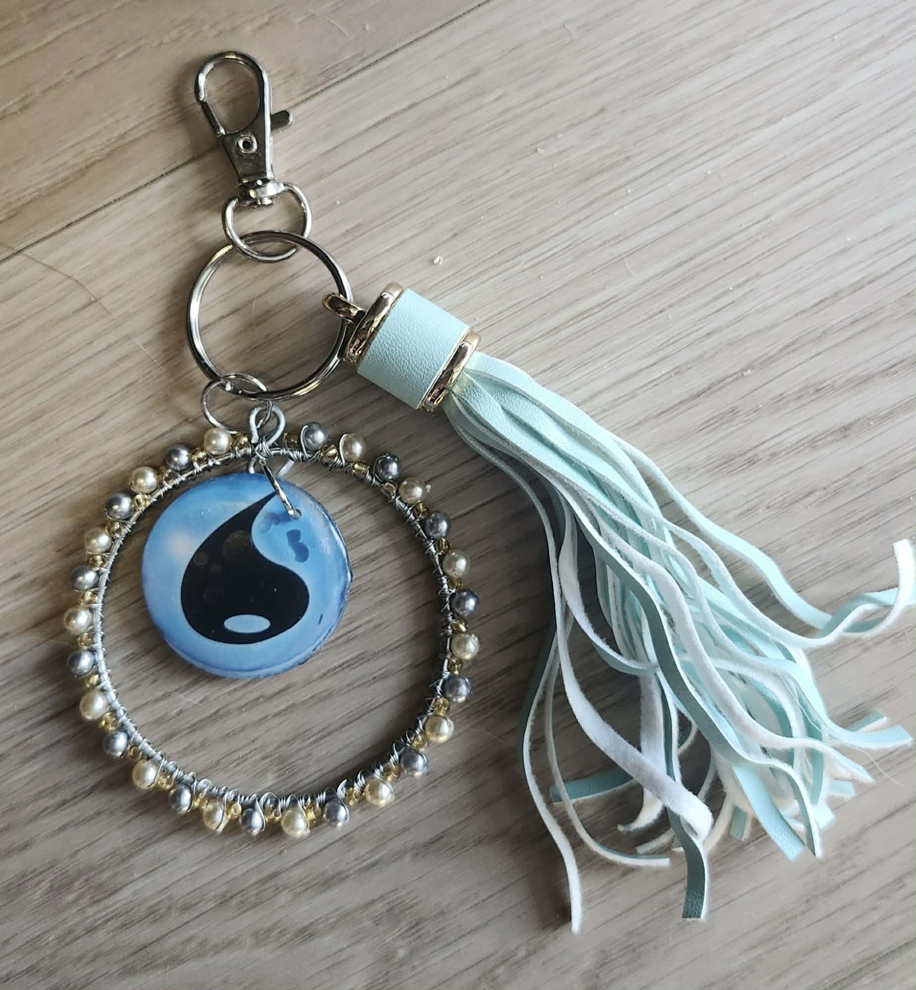 Handmade Ducklett Charm – Pokémon Card Bag Charm, Keychain & Car Accessory