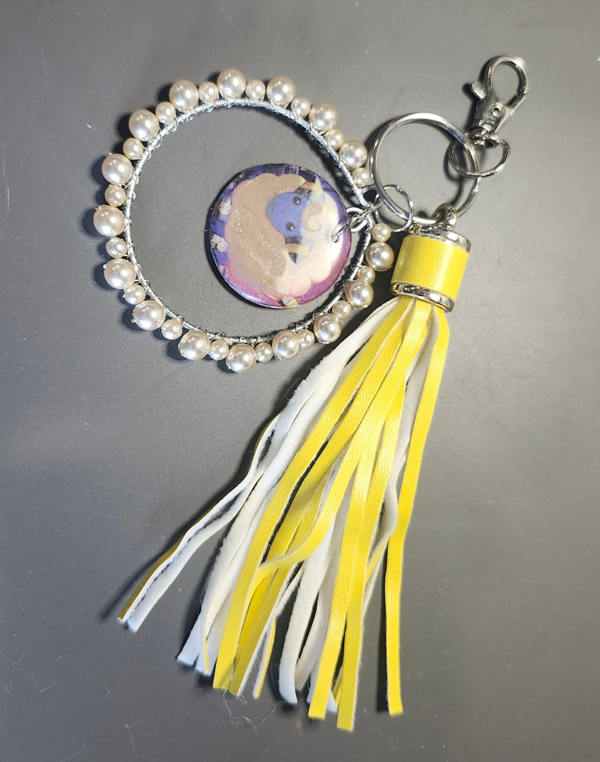 Mareep Beaded Charm