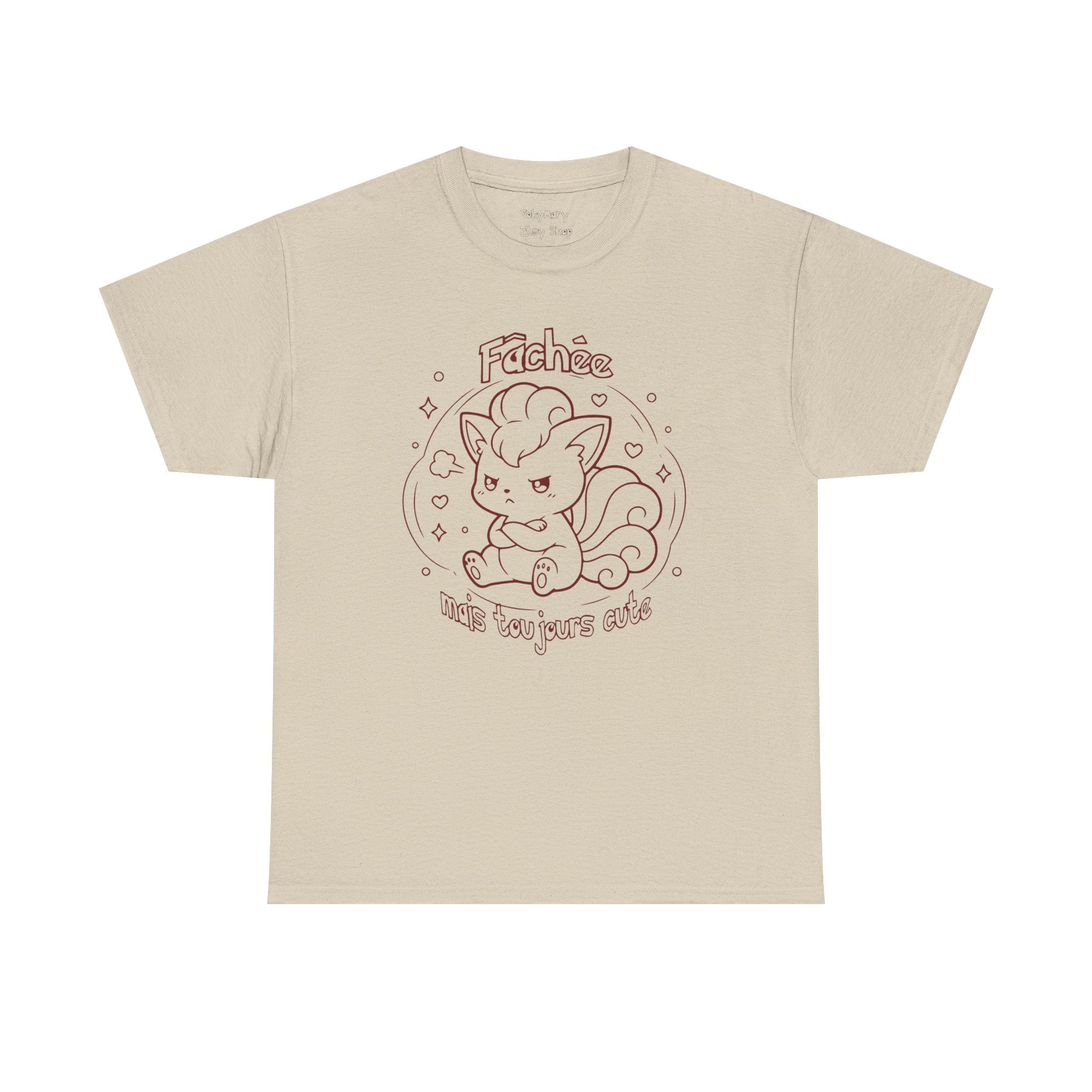 T-shirt inspiré de Goupix (Vulpix), Fâchée mais toujours cute