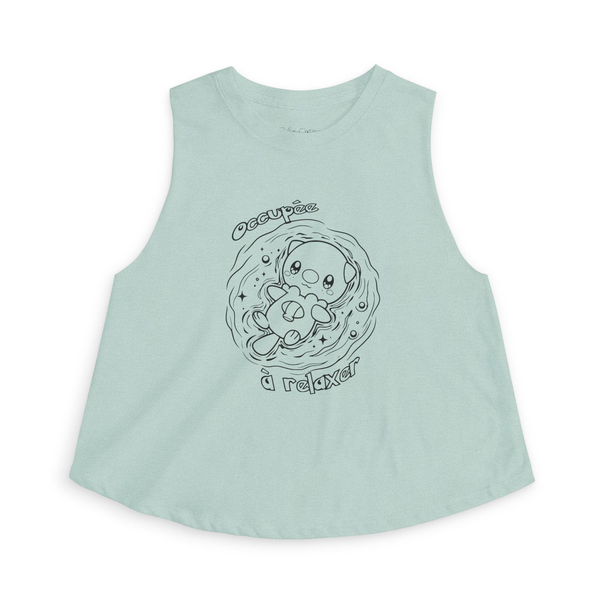 Crop Top inspiré de Moustillon (Oshawott), occupée à relaxer