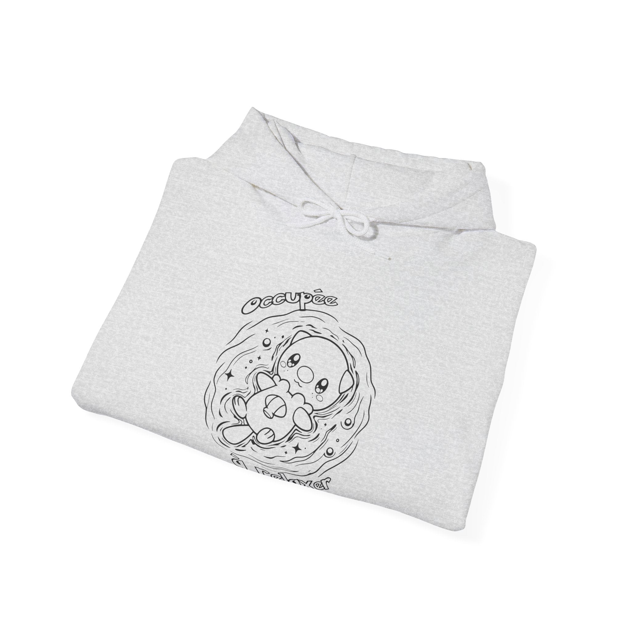 Hoodie inspiré de Moustillon (Oshawott), Occupée à relaxer