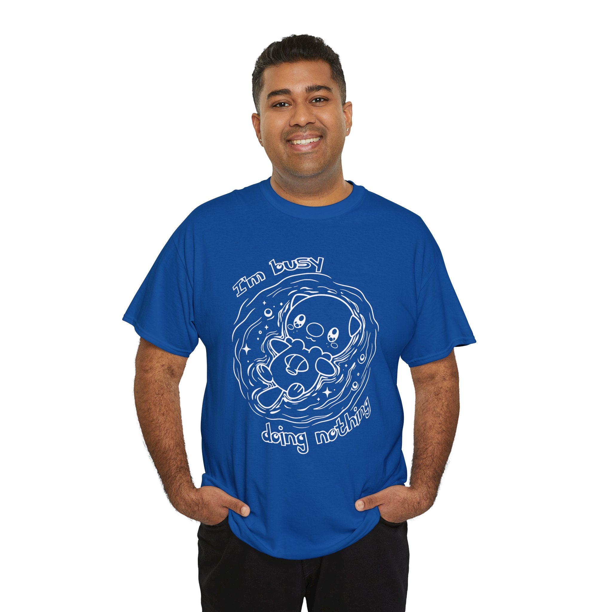 Otter Busy Doing Nothing Funny Quote T-Shirt Cute Otter Swimming Adorable Animal