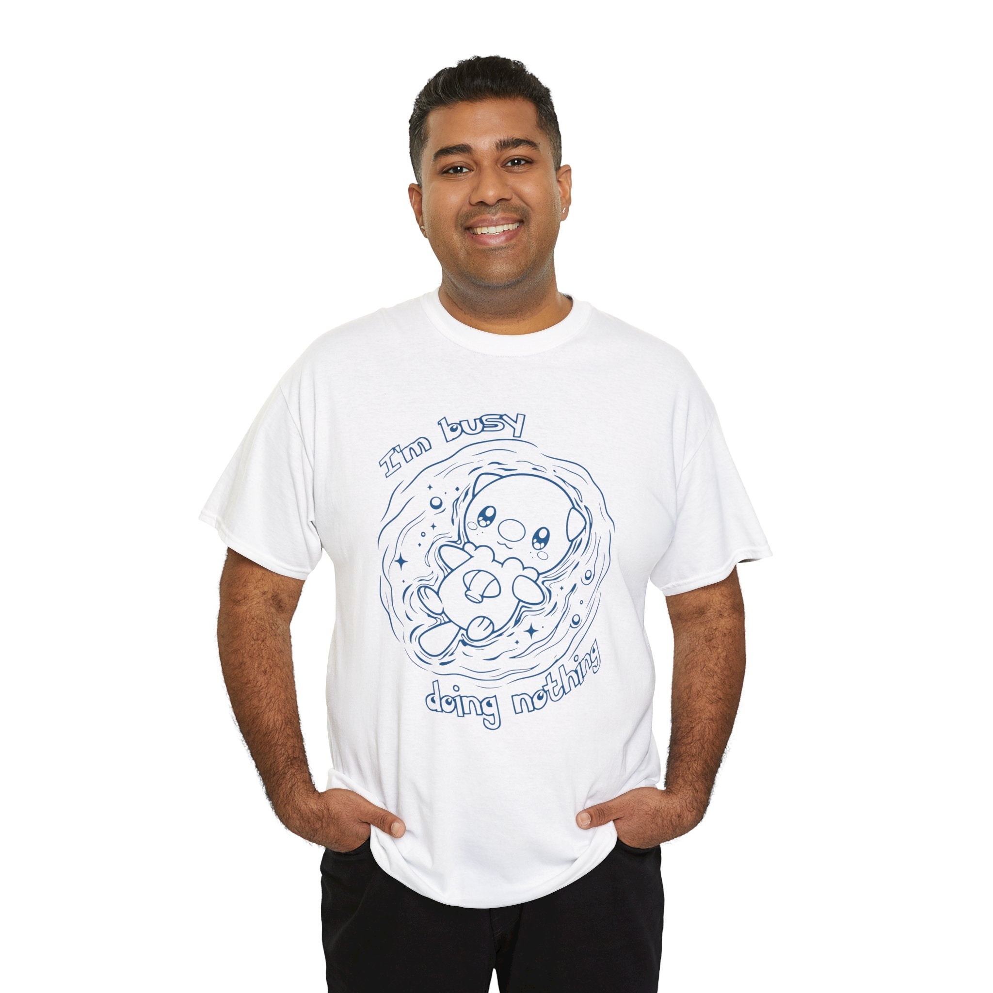 Otter Busy Doing Nothing Funny Quote T-Shirt Cute Otter Swimming Adorable Animal