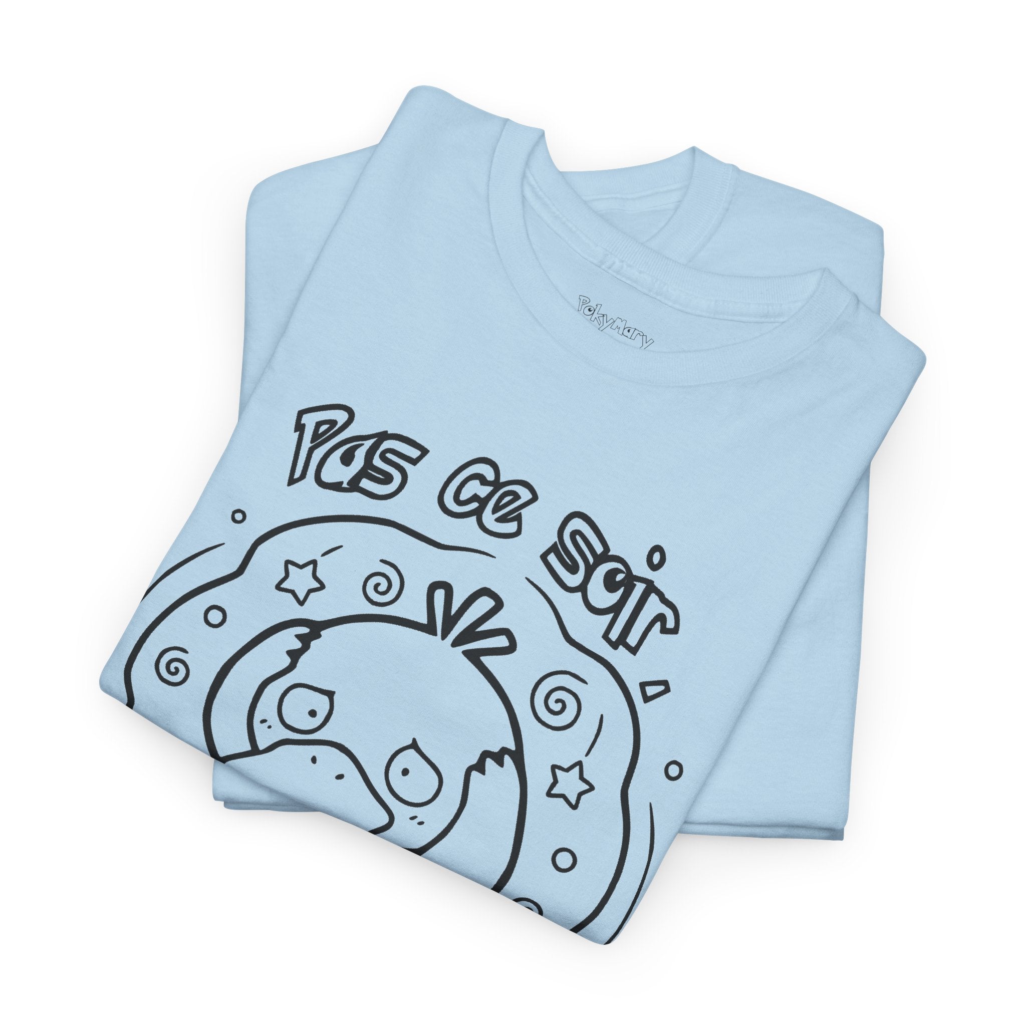 T-shirt inspiré de Psykokwak (Psyduck), Pas ce soir, j'ai mal à la tête