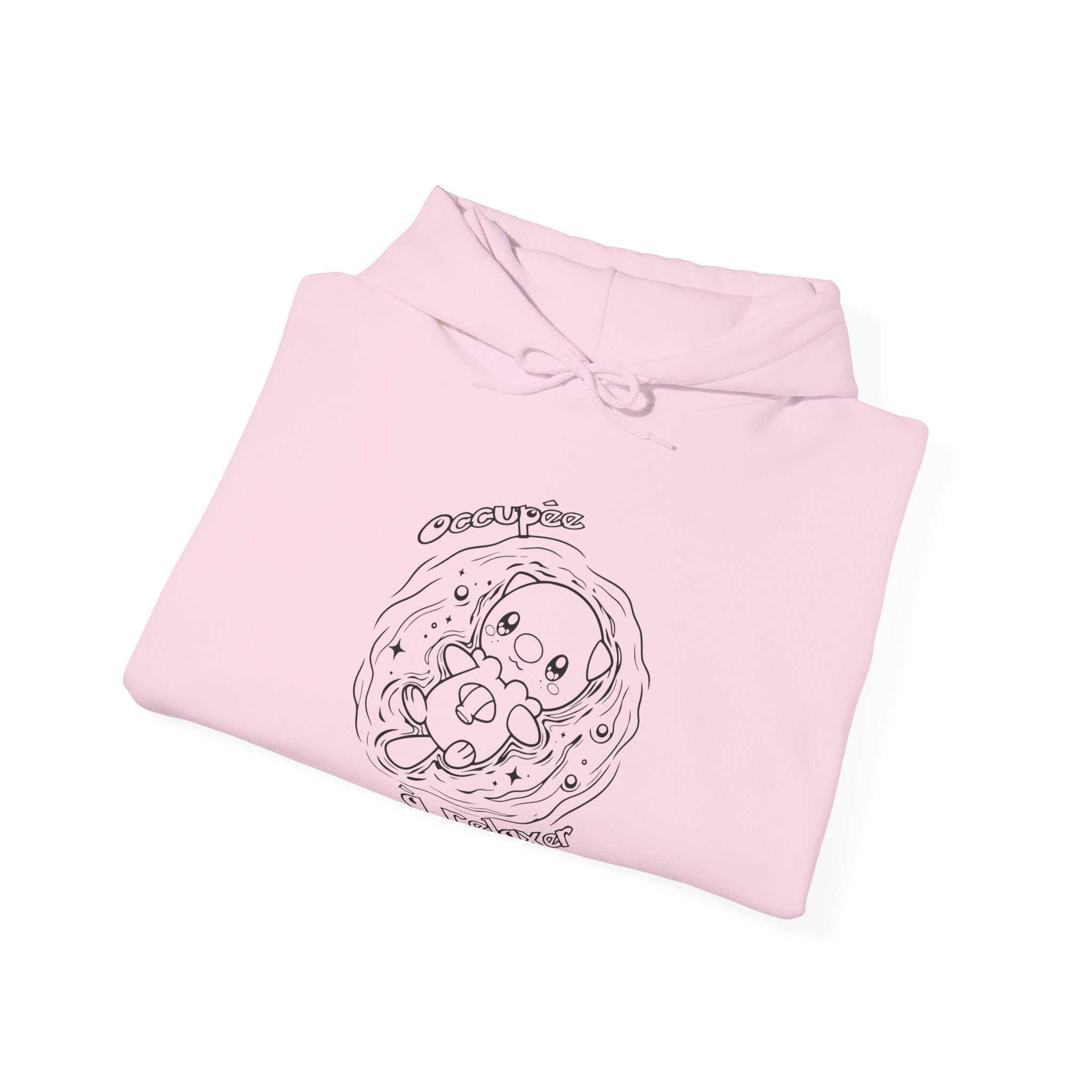 Hoodie inspiré de Moustillon (Oshawott), Occupée à relaxer
