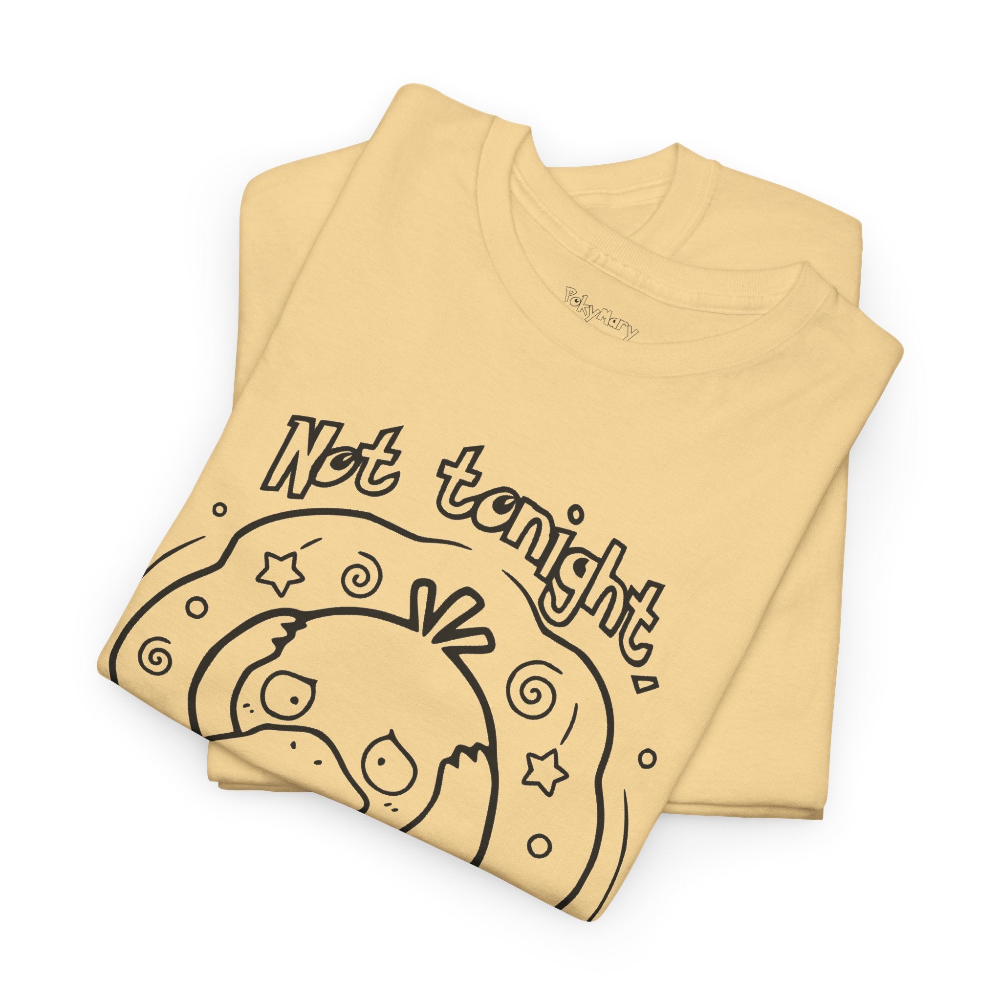 Duck Not Tonight I Have a Headache T-shirt funny kawaii duck illustration Shirt For Wife Or Girlfriend Gift