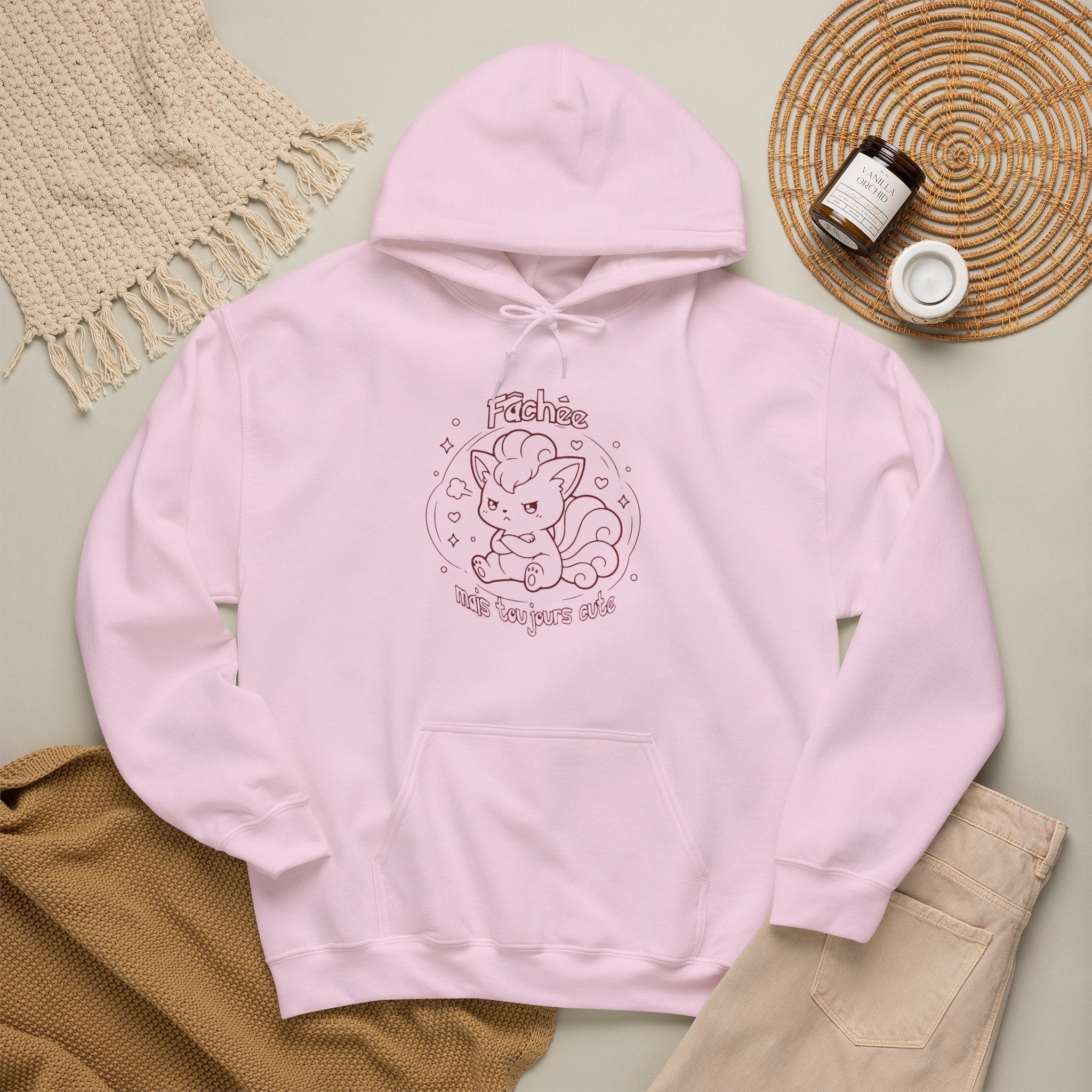 Hoodie inspiré de Goupix (Vulpix), fâchée mais toujours cute