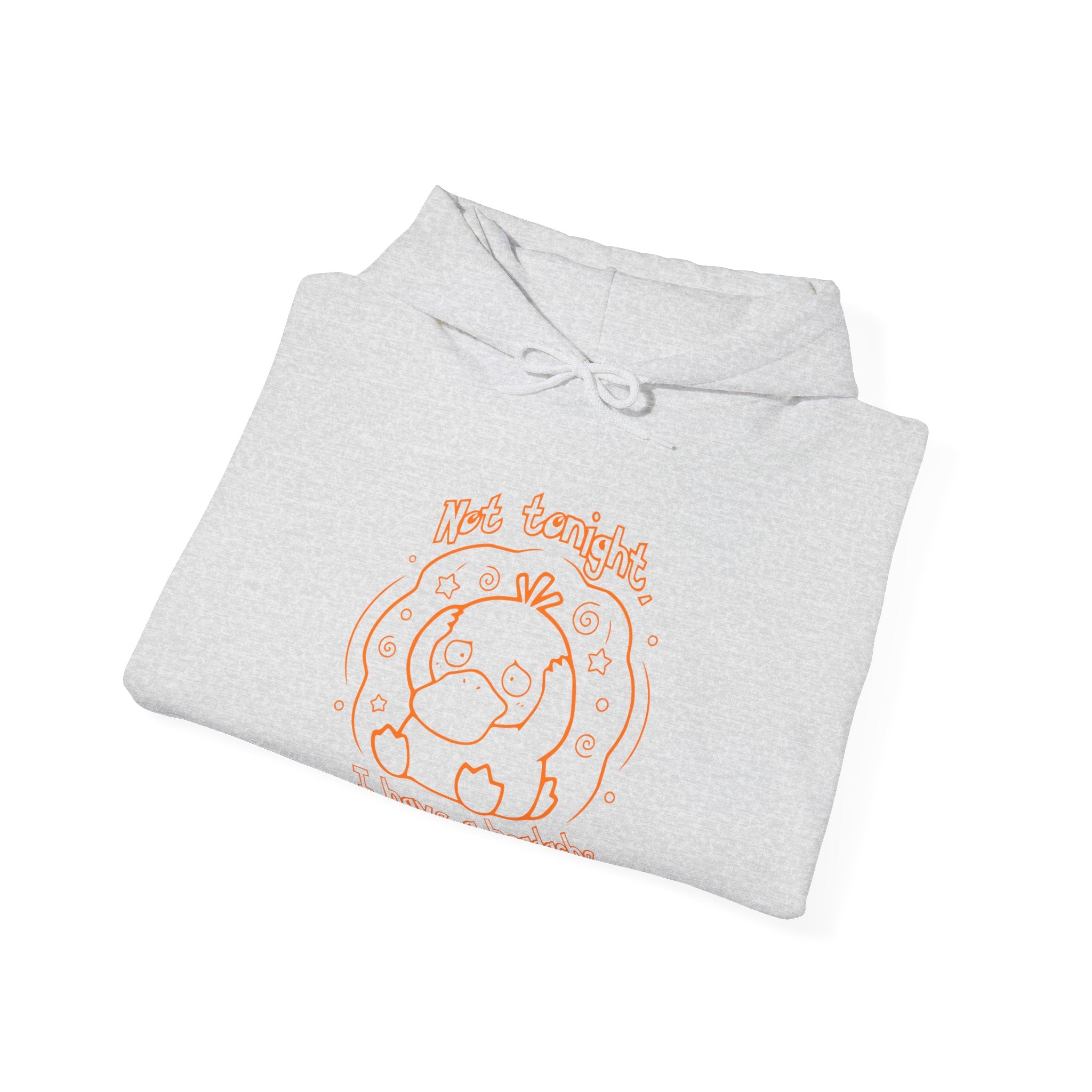 Duck Not Tonight I Have A Headache Funny Duck Hoodie Sweater Cute Animal Wife Girlfriend Gift Sweatshirt
