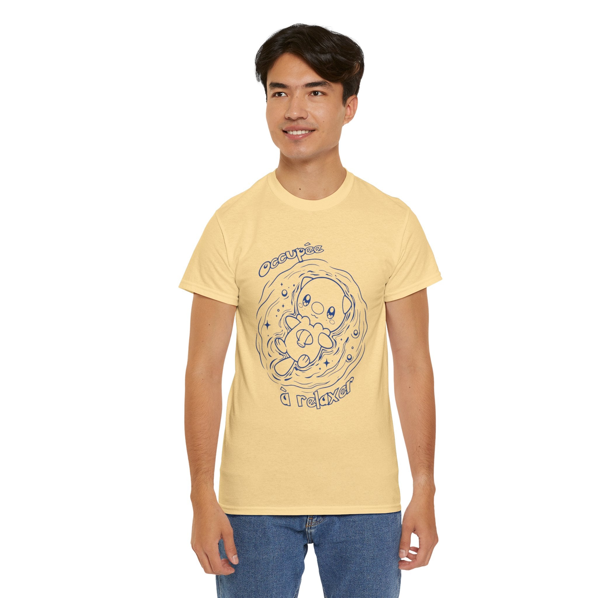 T-shirt inspiré de Moustillon (Oshawott), Occupée à relaxer