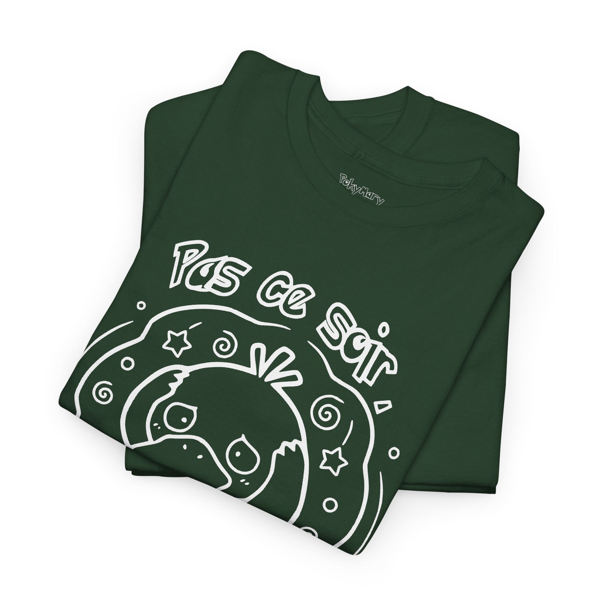 T-shirt inspiré de Psykokwak (Psyduck), Pas ce soir, j'ai mal à la tête