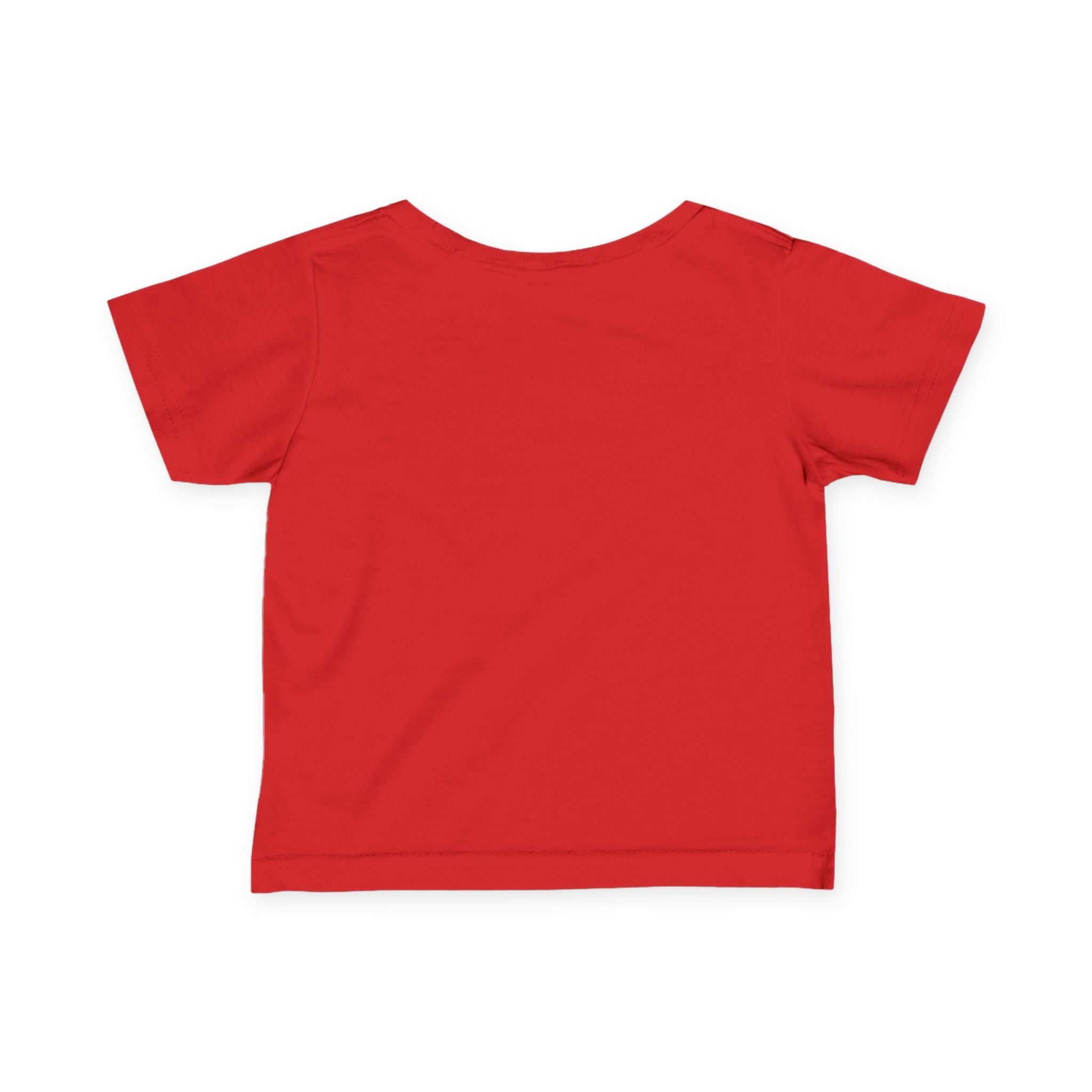 Baby Powered by Milk Infant T-Shirt | Cute Monster Drinking Bottle Shirt