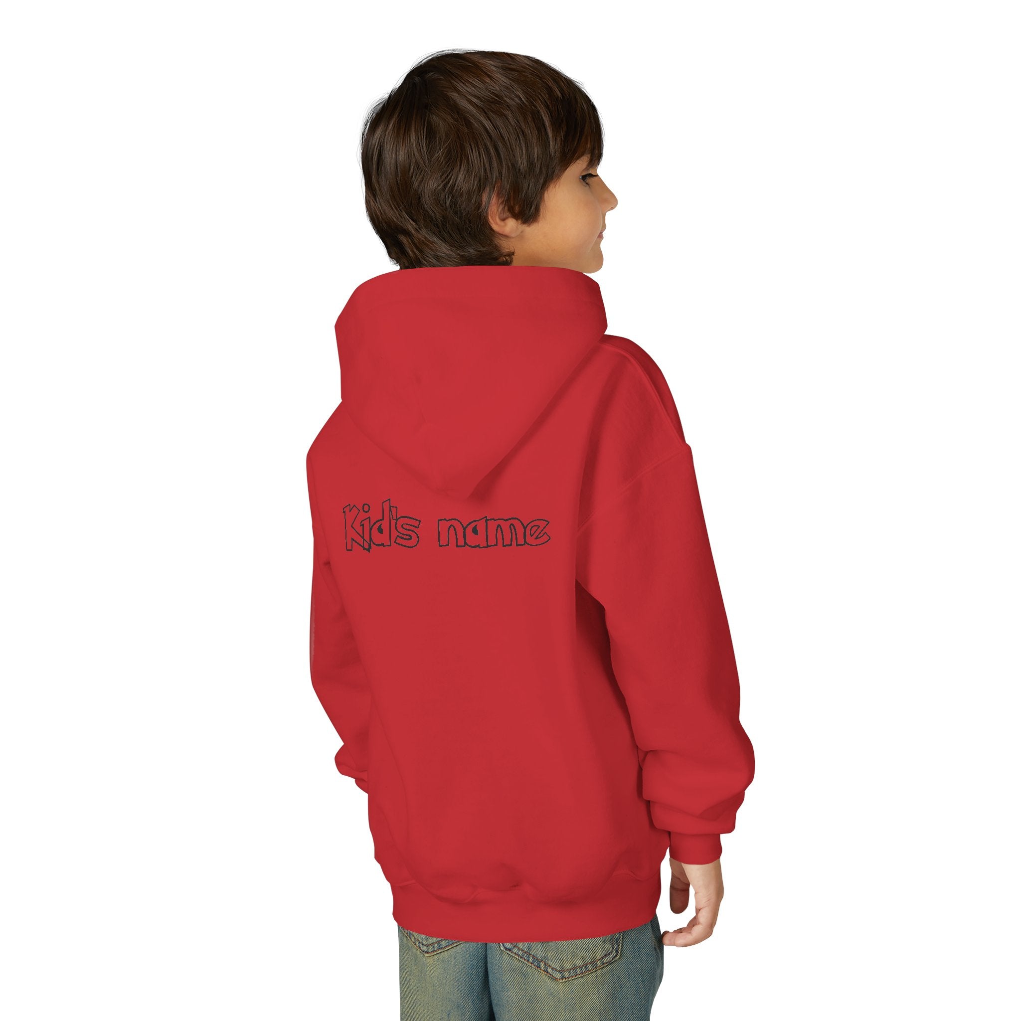 Personalized Kids Hoodie, Fuecoco-inspired