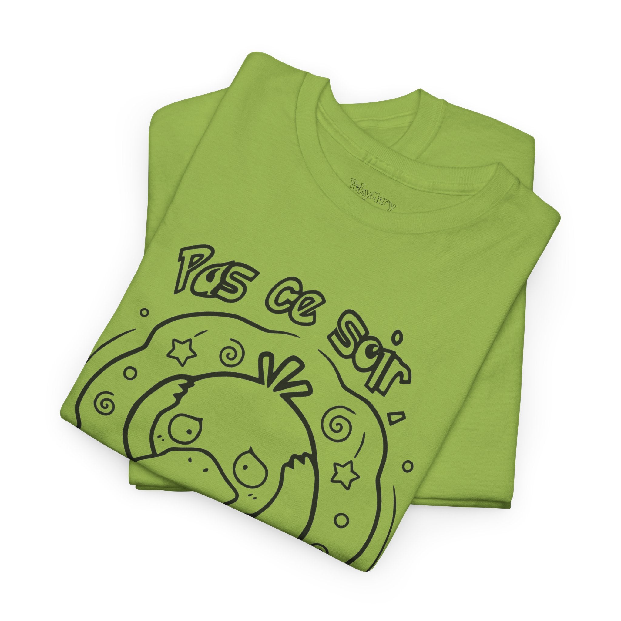 T-shirt inspiré de Psykokwak (Psyduck), Pas ce soir, j'ai mal à la tête