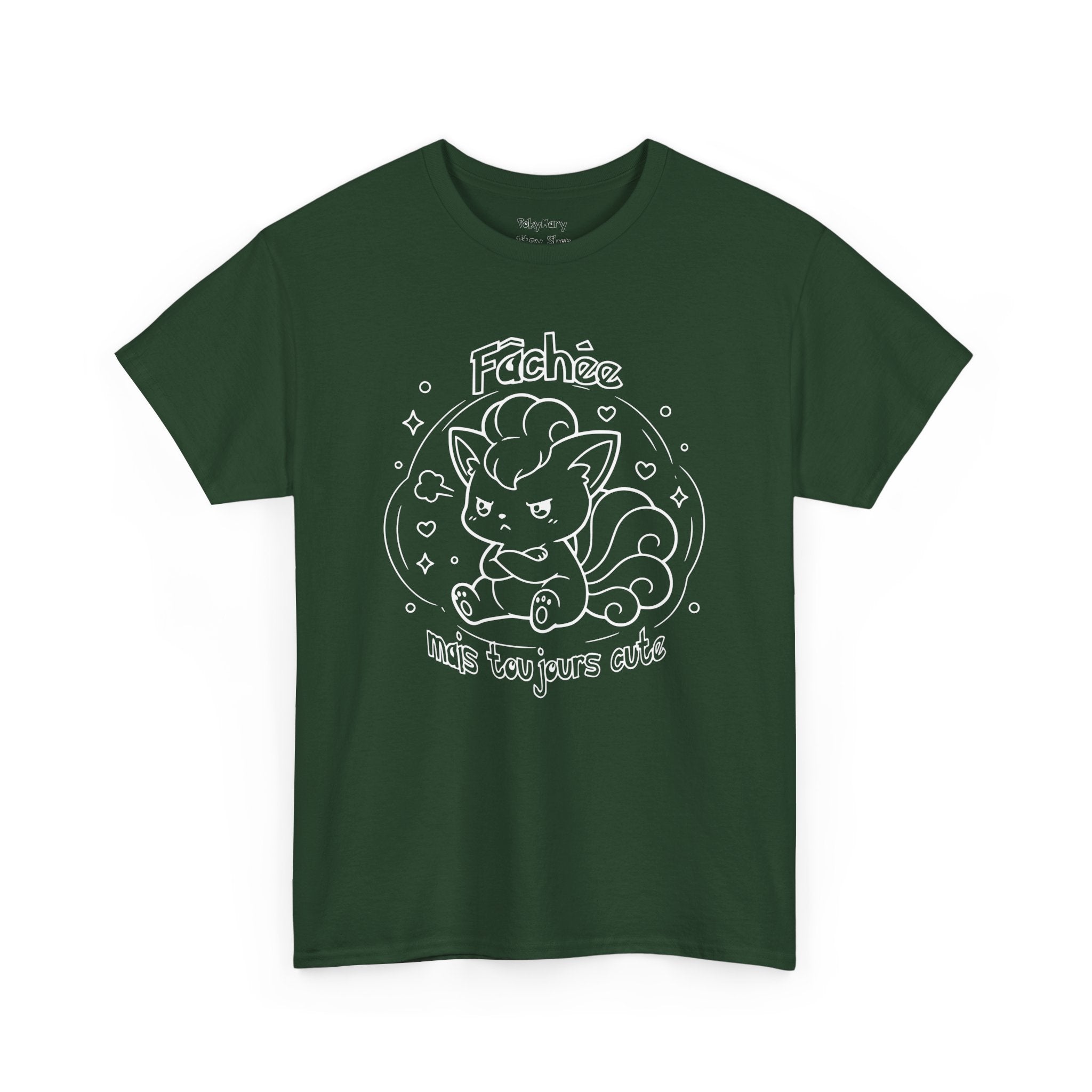 T-shirt inspiré de Goupix (Vulpix), Fâchée mais toujours cute
