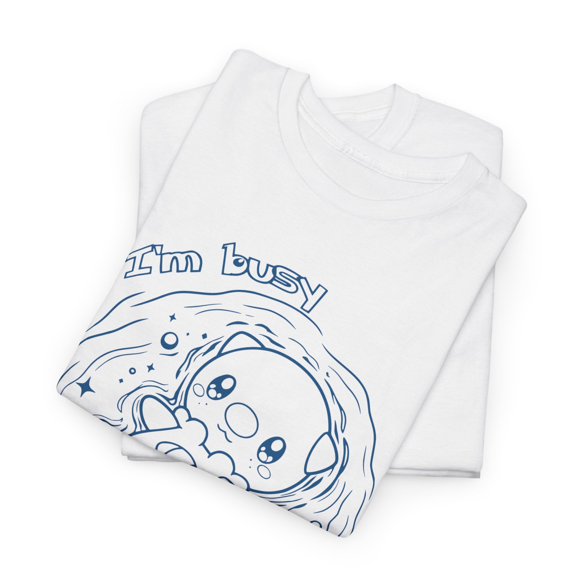 Otter Busy Doing Nothing Funny Quote T-Shirt Cute Otter Swimming Adorable Animal