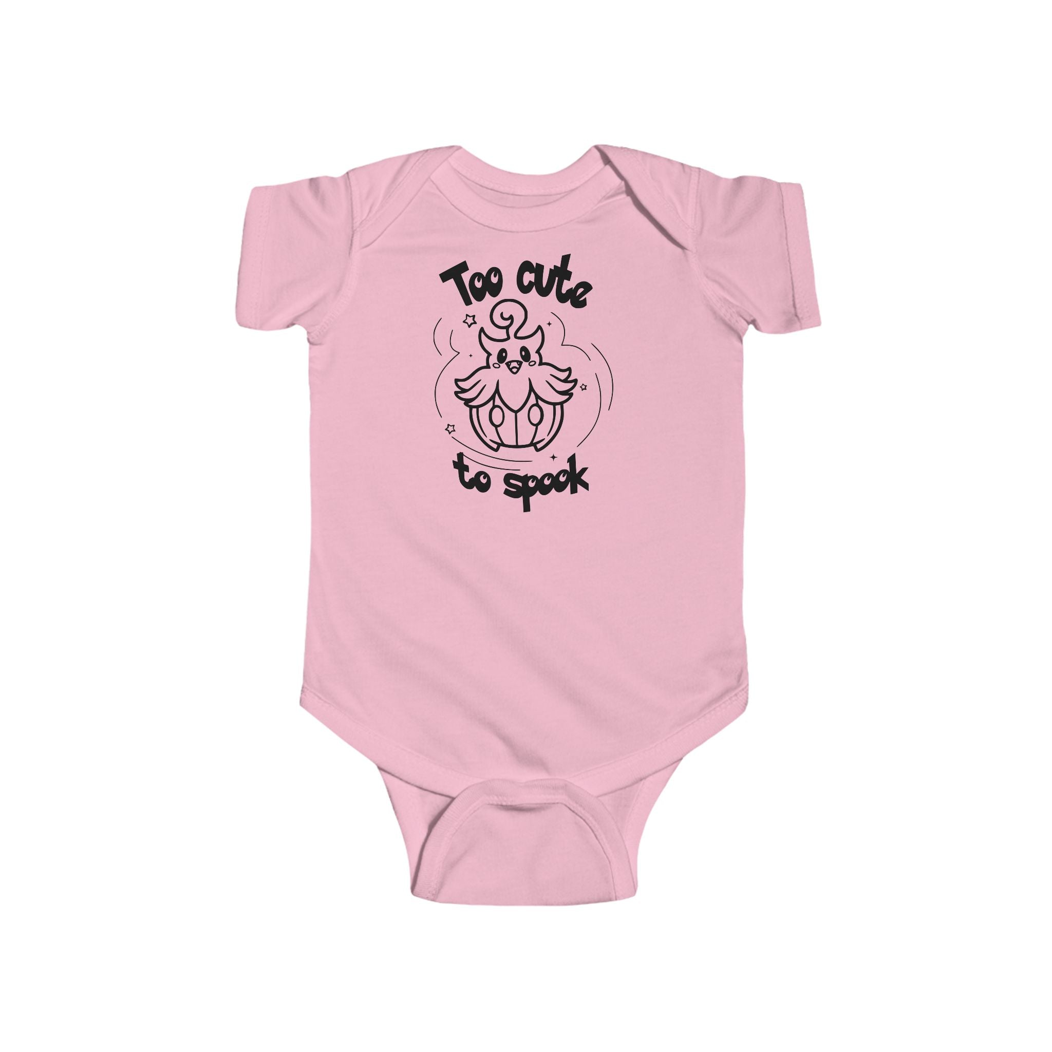 Too Cute to Spook Infant Bodysuit | Halloween Pumpkin Ghost Gift clothe Baby