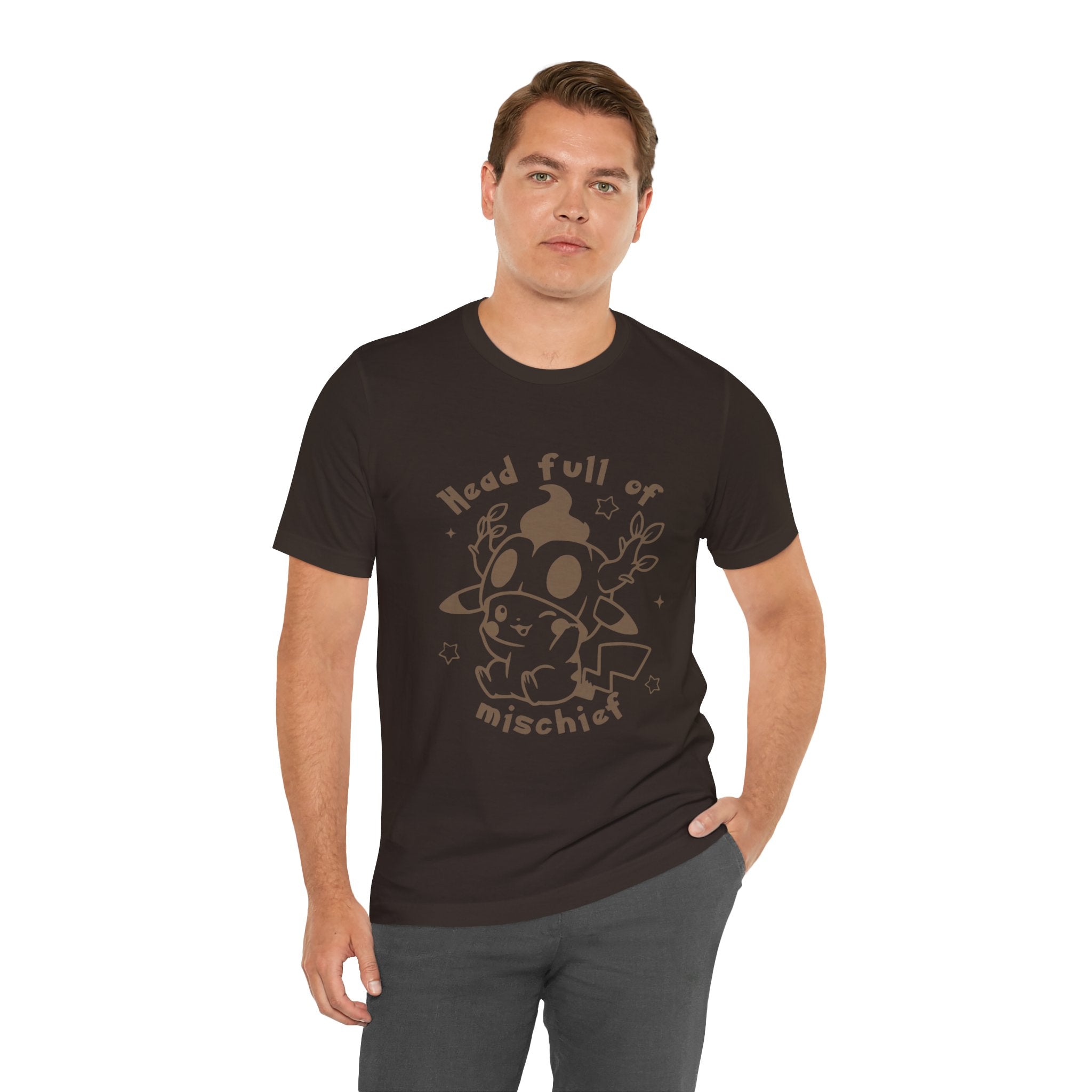 Head Full of Mischief | Cute Halloween Unisex T-Shirt