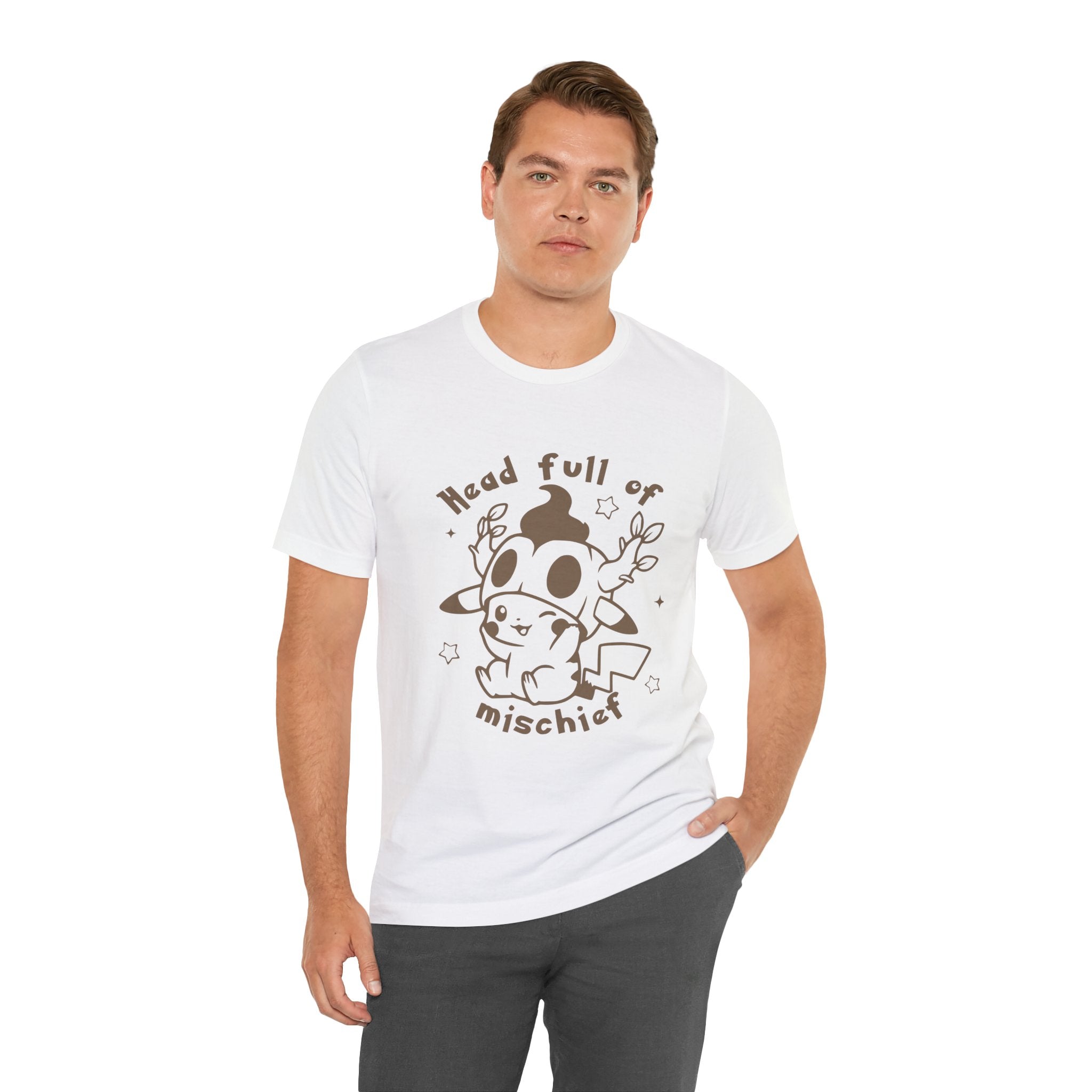 Head Full of Mischief | Cute Halloween Unisex T-Shirt