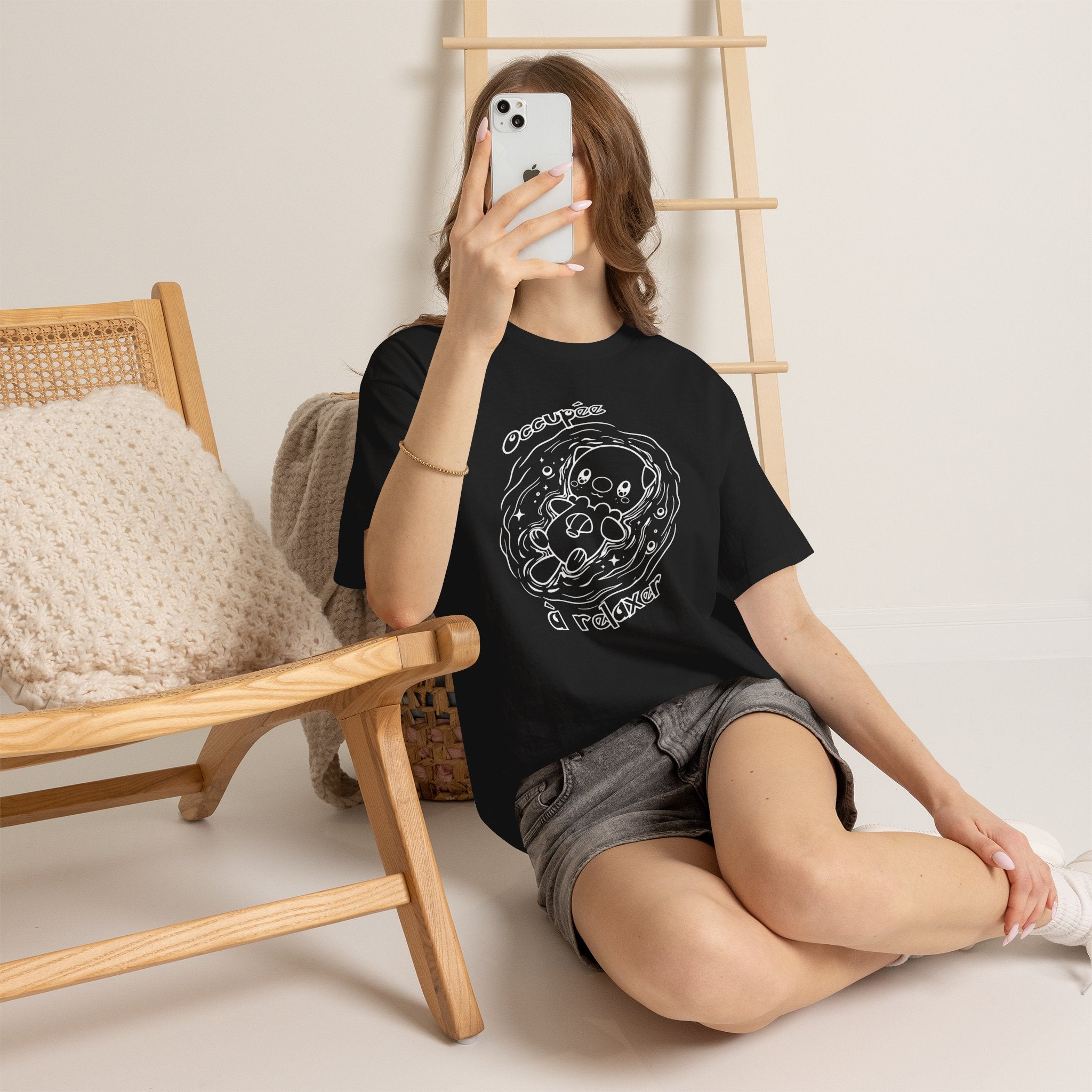 T-shirt inspiré de Moustillon (Oshawott), Occupée à relaxer