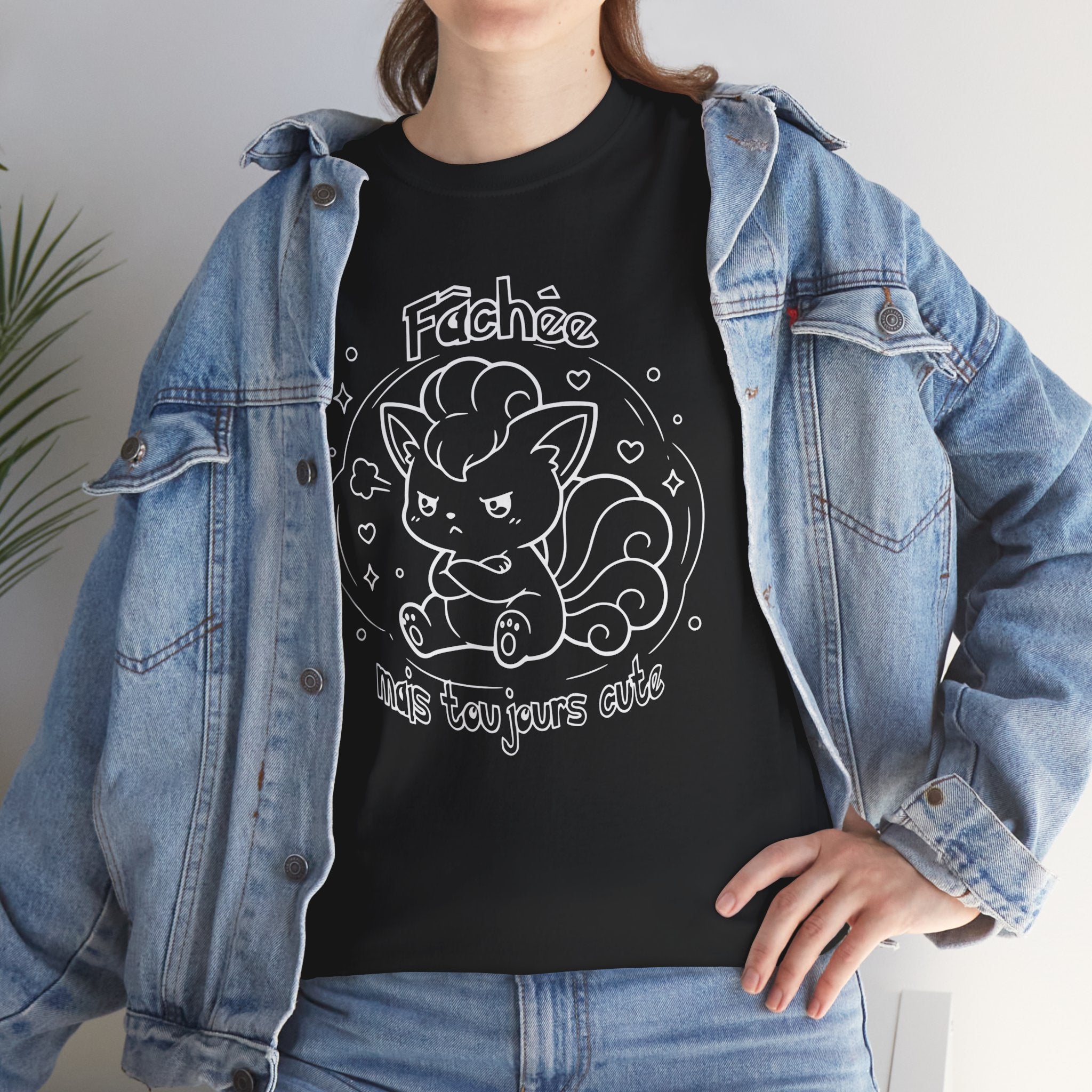 T-shirt inspiré de Goupix (Vulpix), Fâchée mais toujours cute
