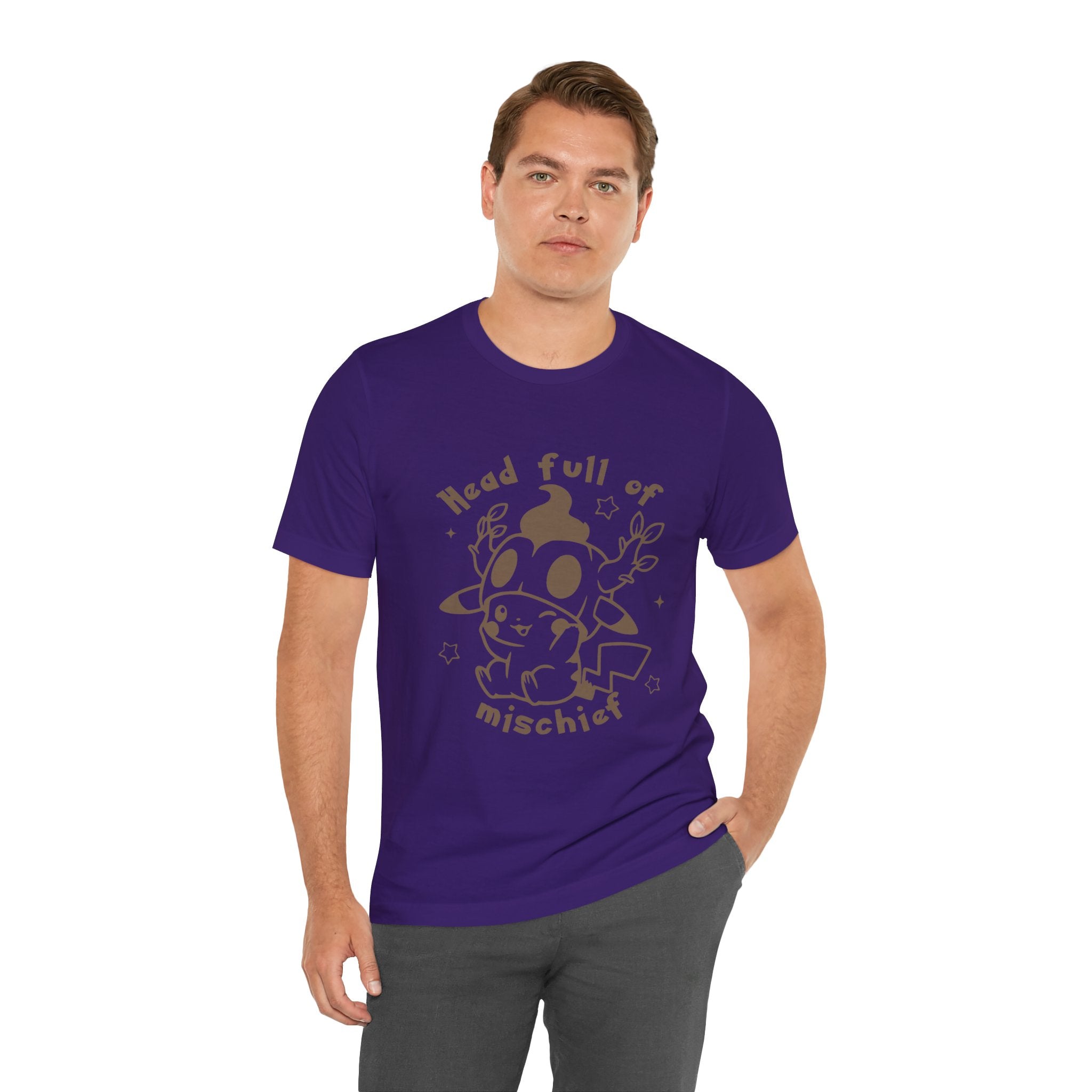 Head Full of Mischief | Cute Halloween Unisex T-Shirt