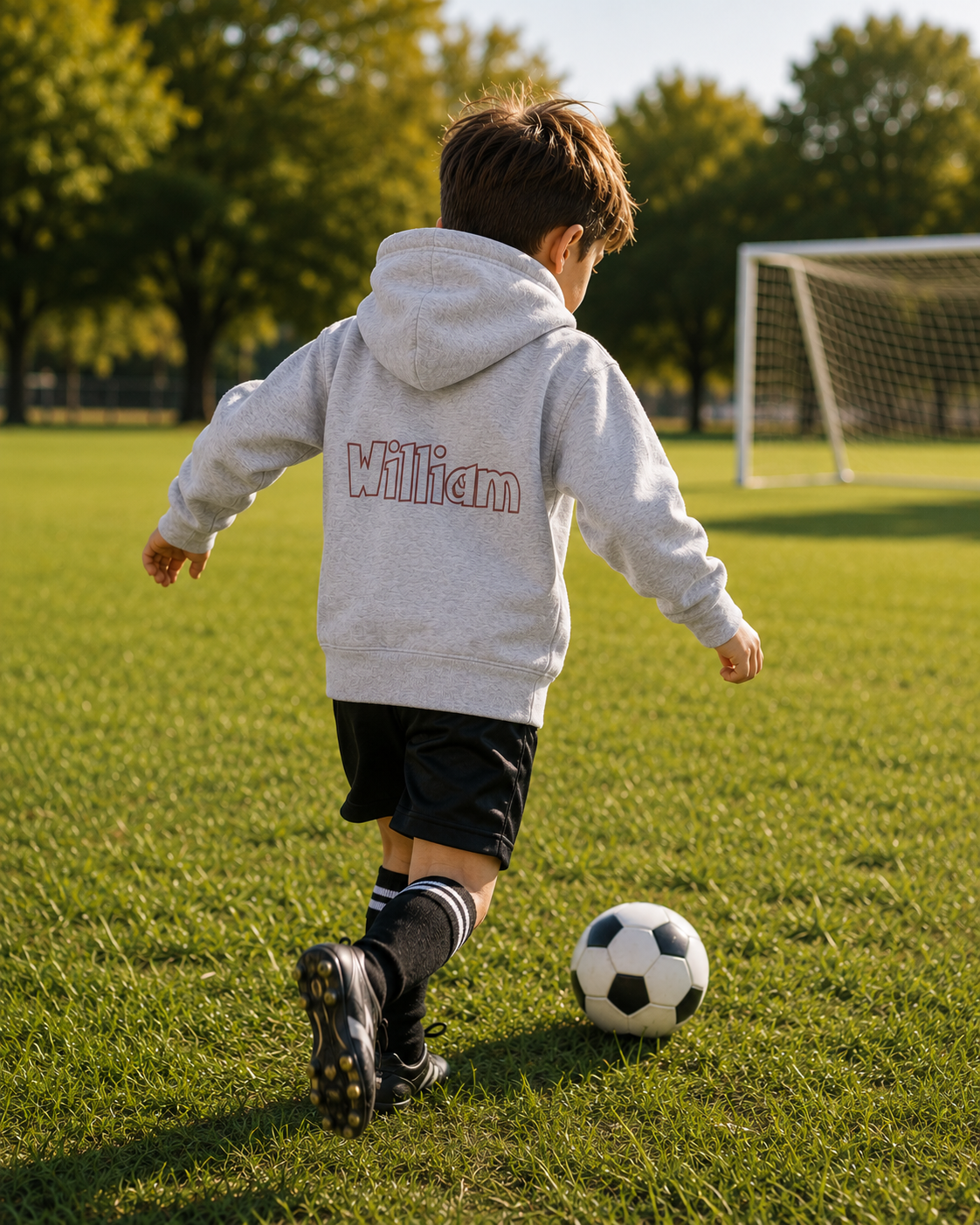 Personalized Kids Hoodie, Fuecoco-inspired