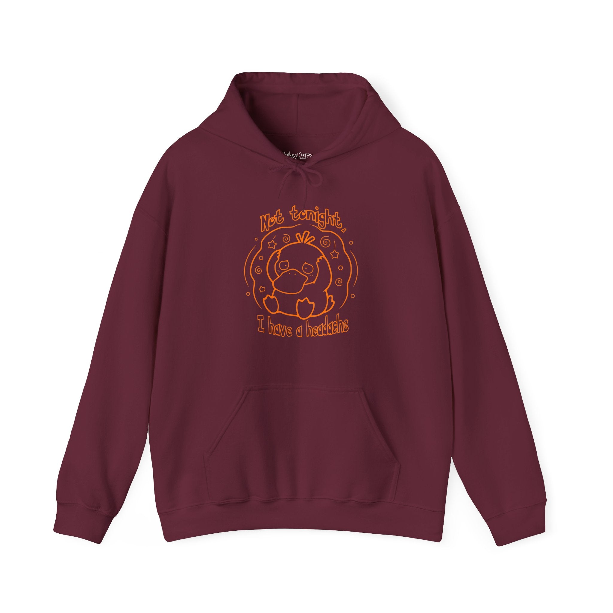 Duck Not Tonight I Have A Headache Funny Duck Hoodie Sweater Cute Animal Wife Girlfriend Gift Sweatshirt