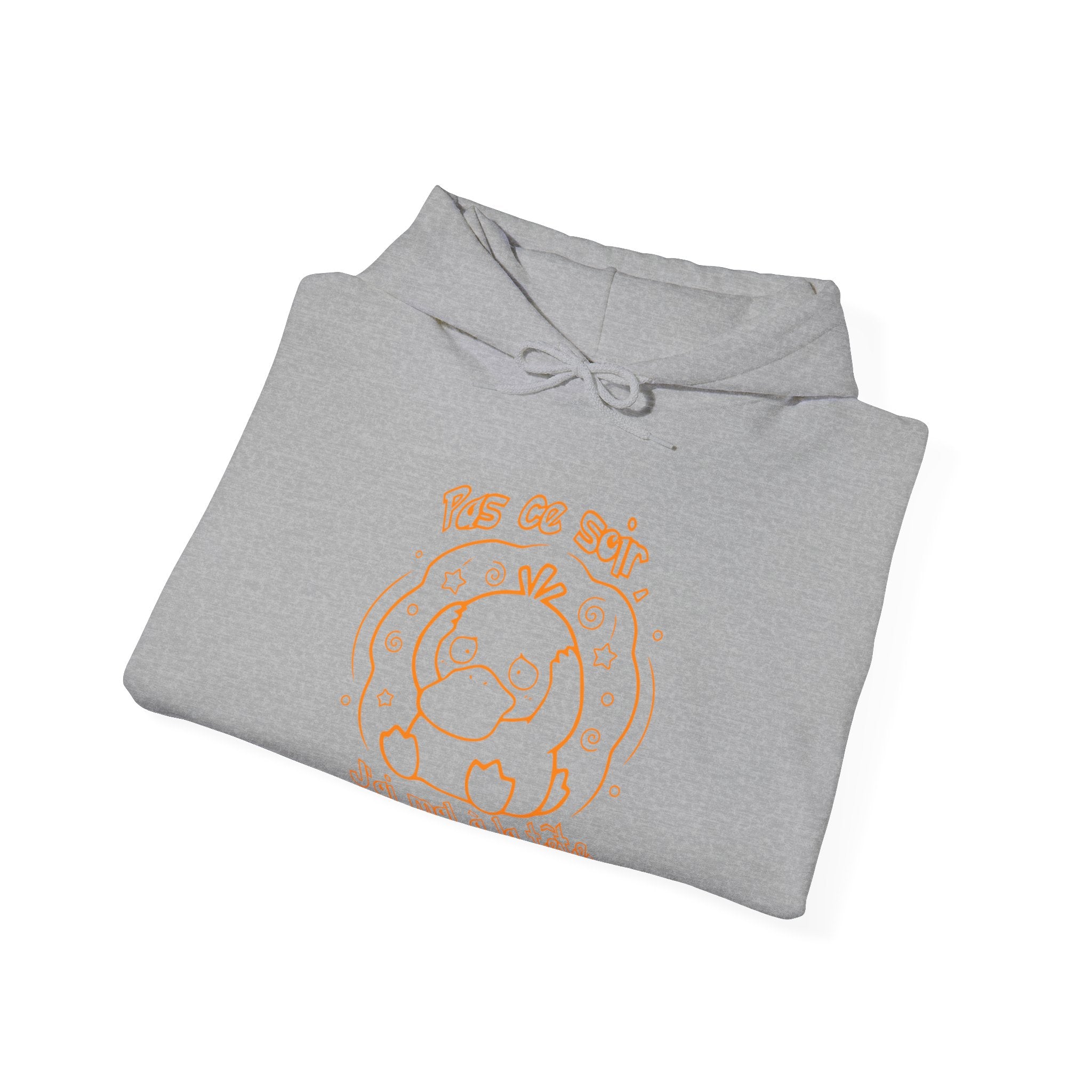 Hoodie inspiré de Psykokwak (Psyduck), Pas ce soir, j'ai mal à la tête