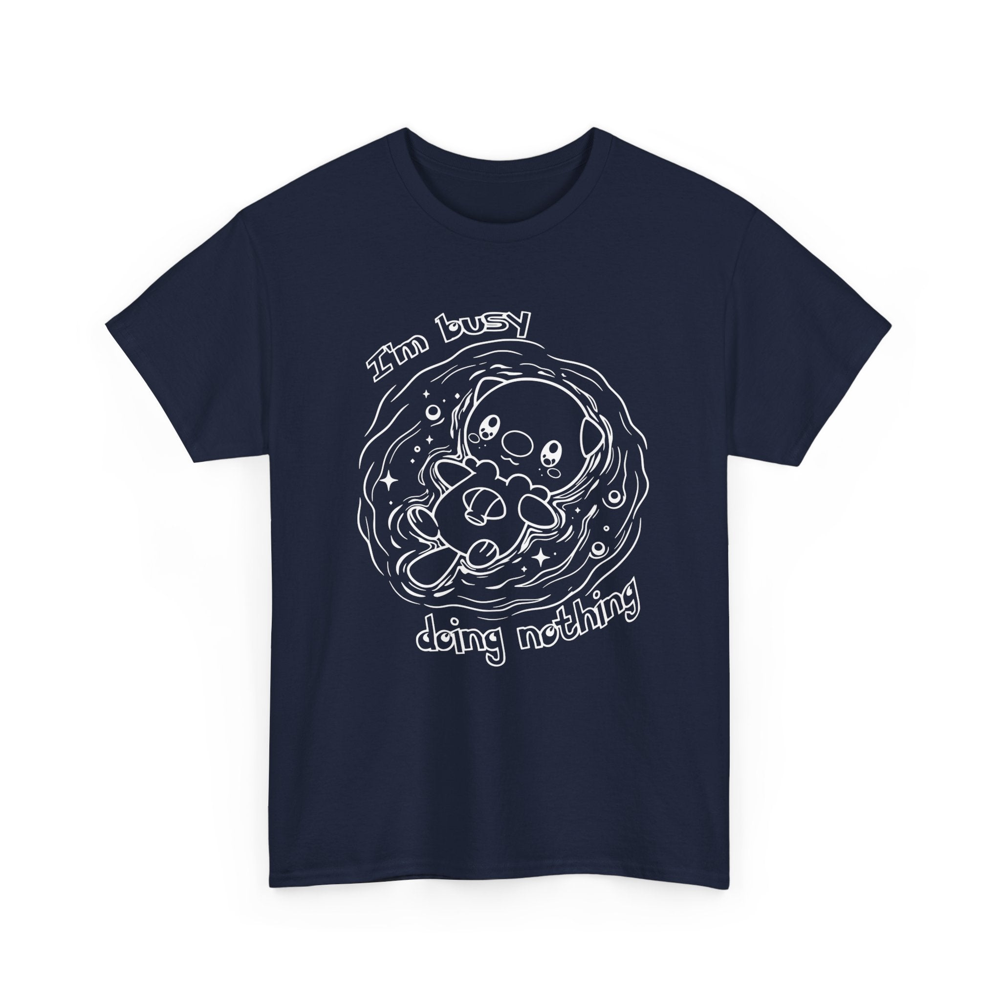 Otter Busy Doing Nothing Funny Quote T-Shirt Cute Otter Swimming Adorable Animal