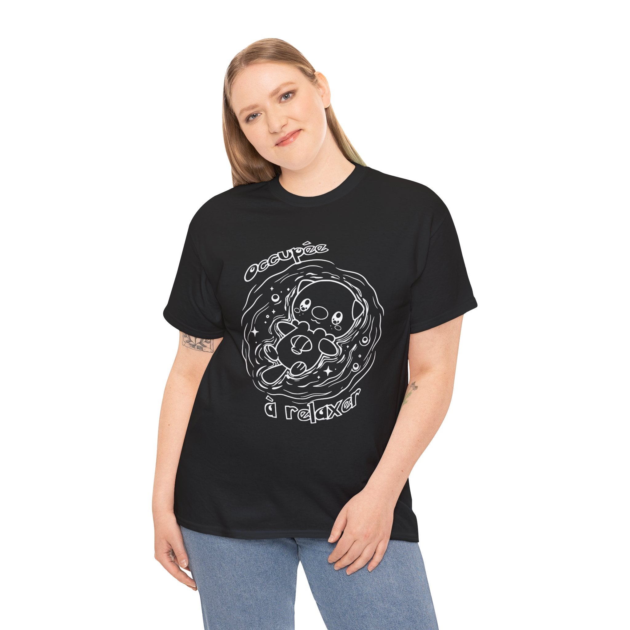 T-shirt inspiré de Moustillon (Oshawott), Occupée à relaxer