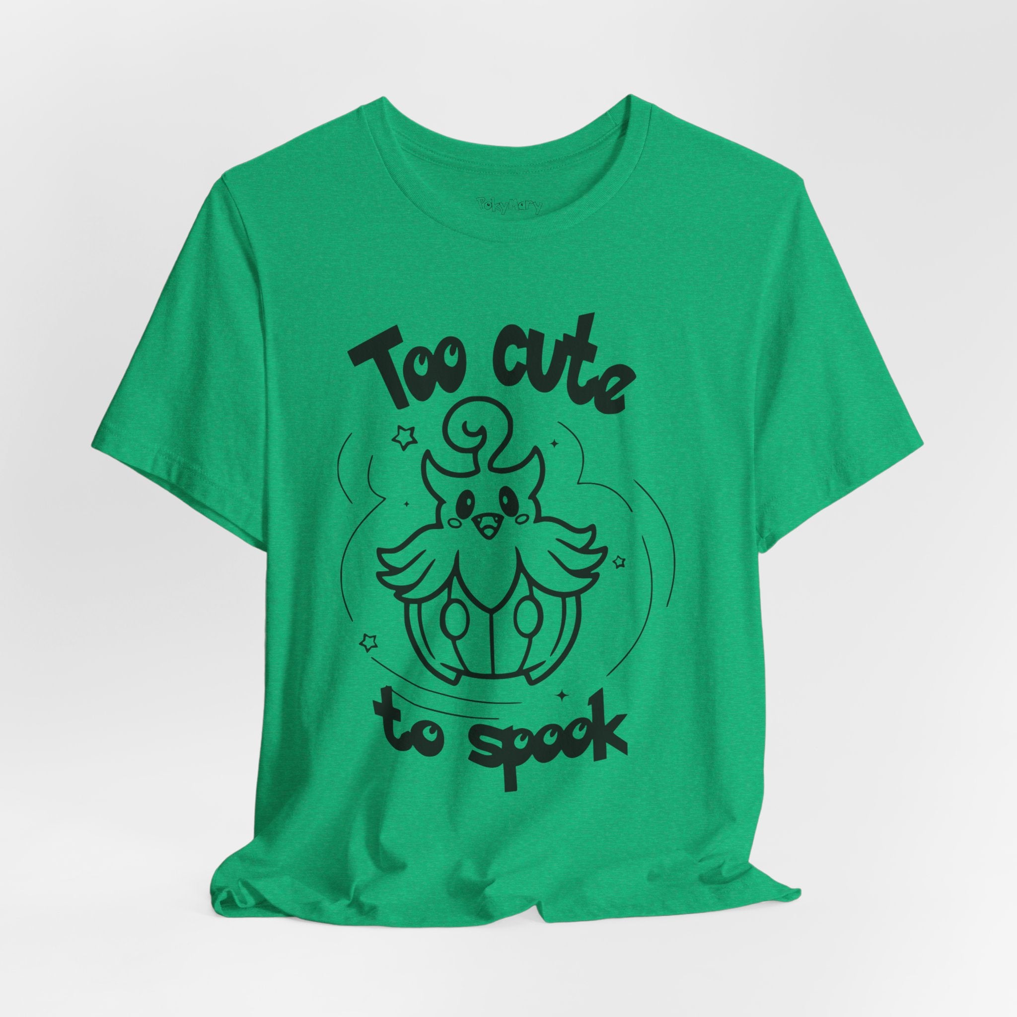 Too Cute to Spook Comfy Tee Shirt | Halloween Theme Gift Ghost Pumpkin T-Shirt for women