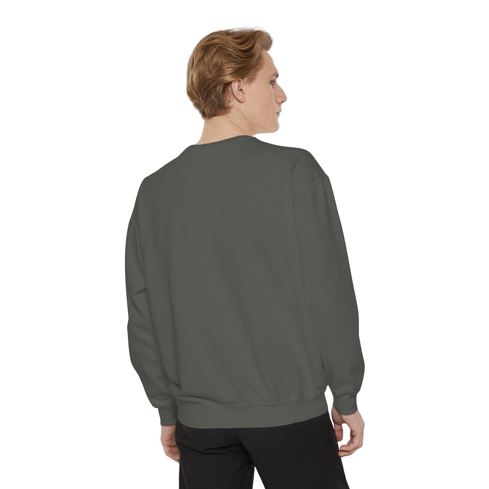 Too Cute to Spook Crewneck Sweatshirt | Comfy Halloween Theme Ghost Pumpkin Design