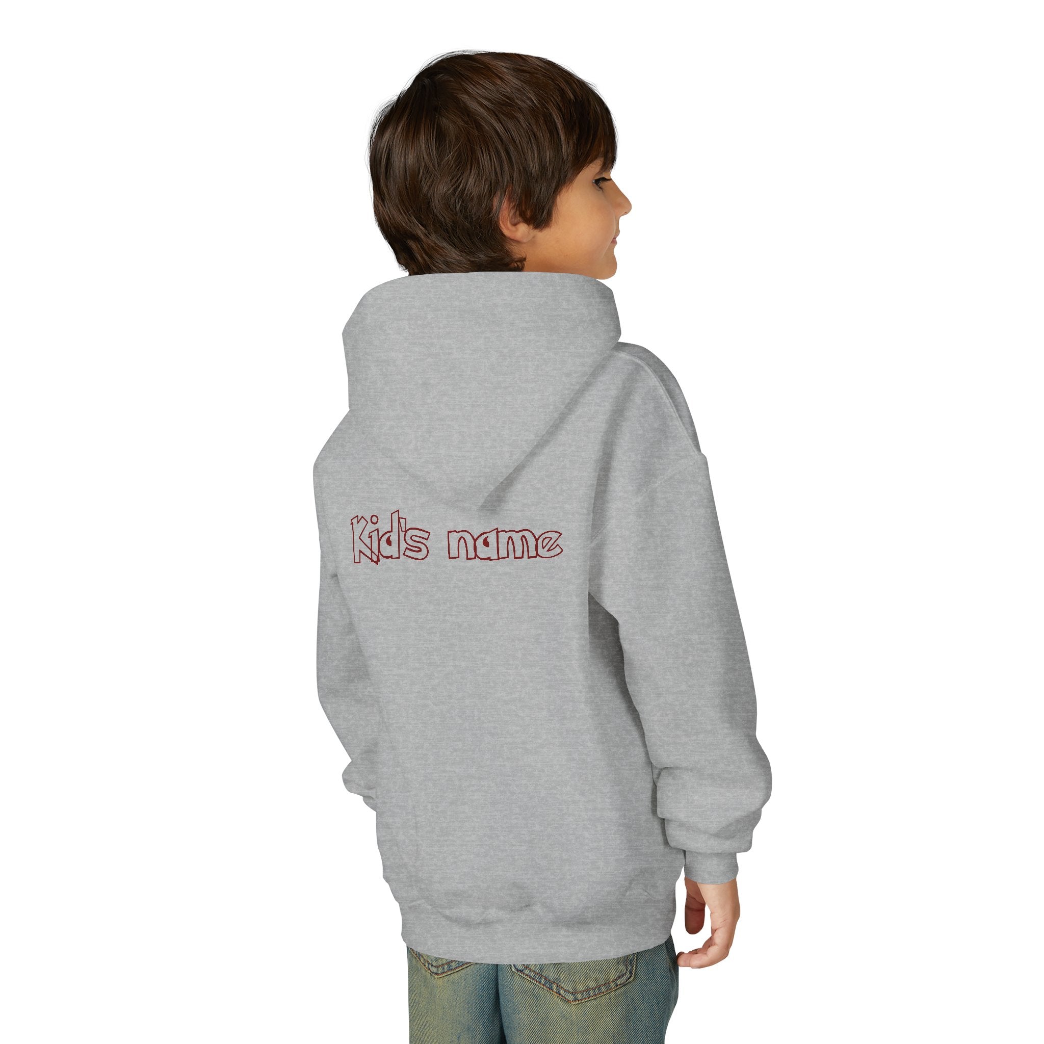 Personalized Kids Hoodie, Fuecoco-inspired