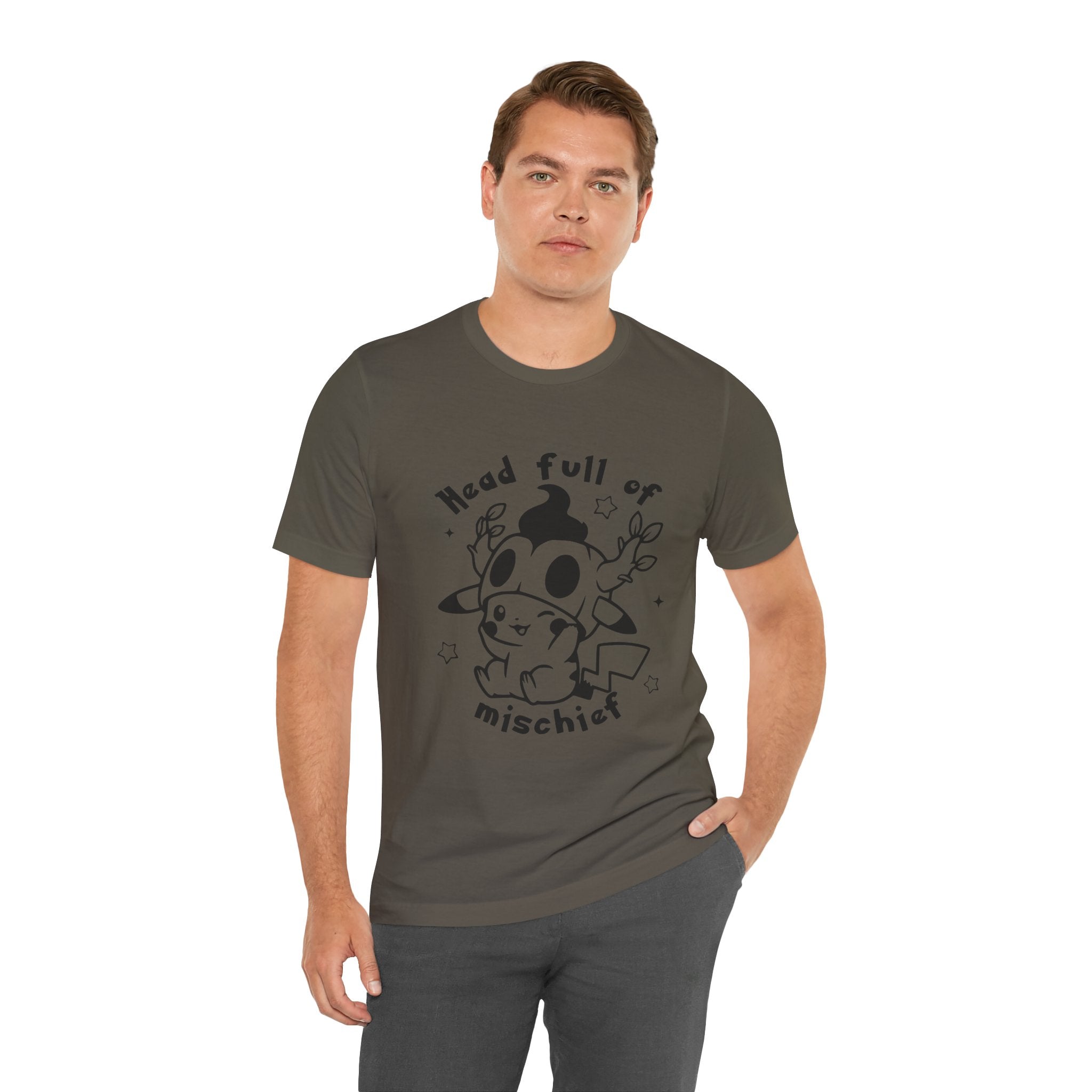 Head Full of Mischief | Cute Halloween Unisex T-Shirt