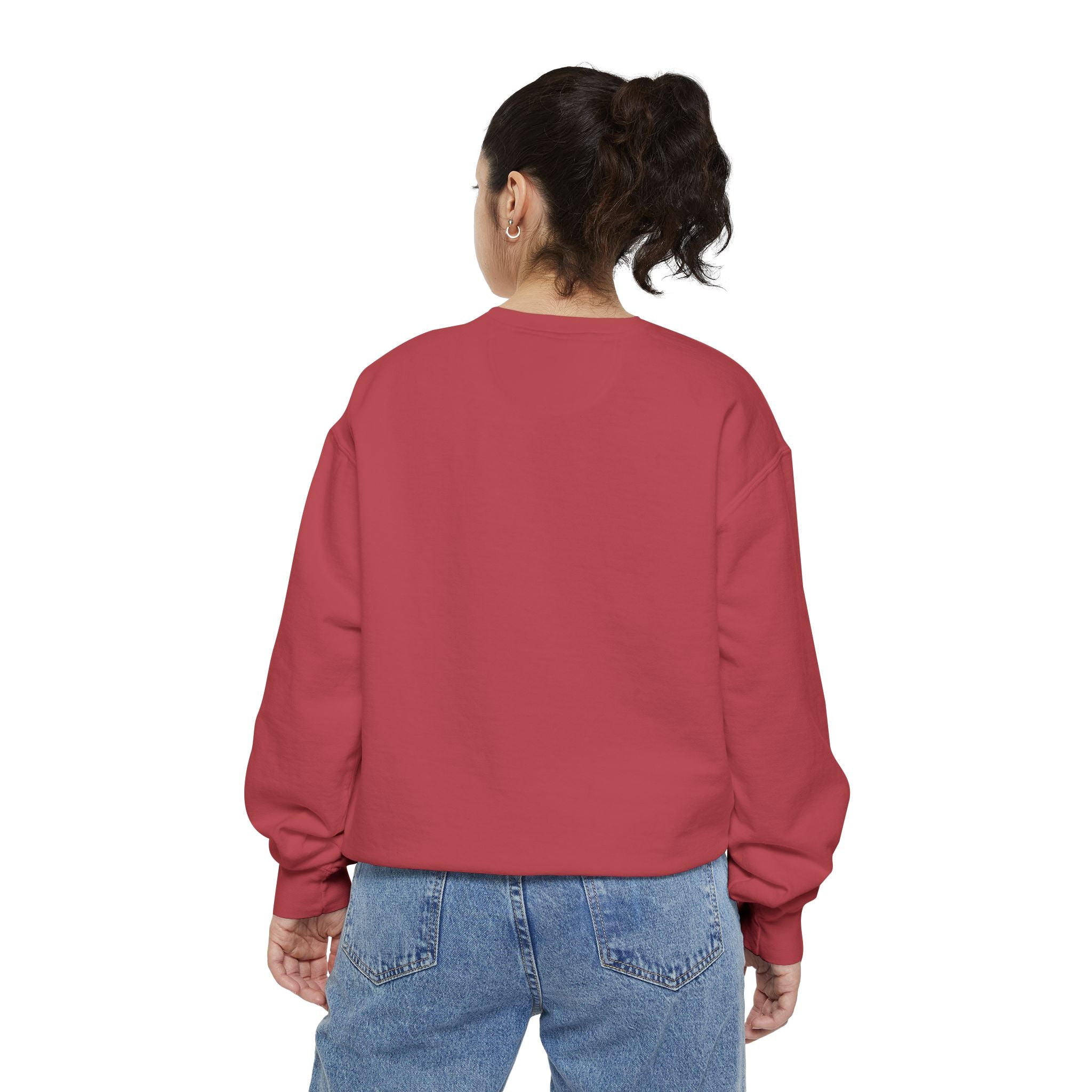 Too Cute to Spook Crewneck Sweatshirt | Comfy Halloween Theme Ghost Pumpkin Design