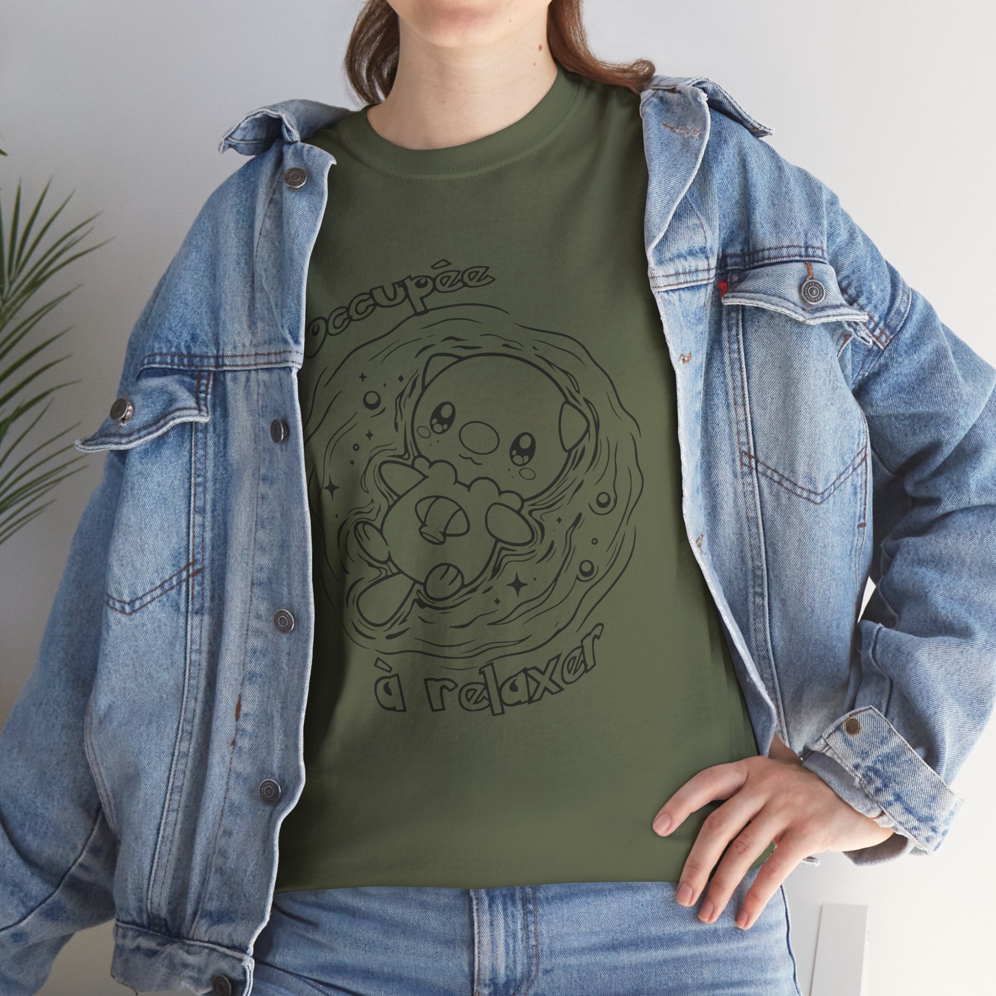 T-shirt inspiré de Moustillon (Oshawott), Occupée à relaxer