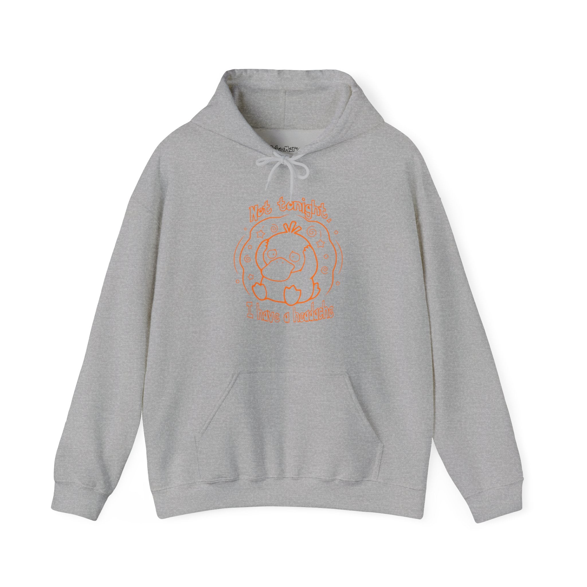 Duck Not Tonight I Have A Headache Funny Duck Hoodie Sweater Cute Animal Wife Girlfriend Gift Sweatshirt
