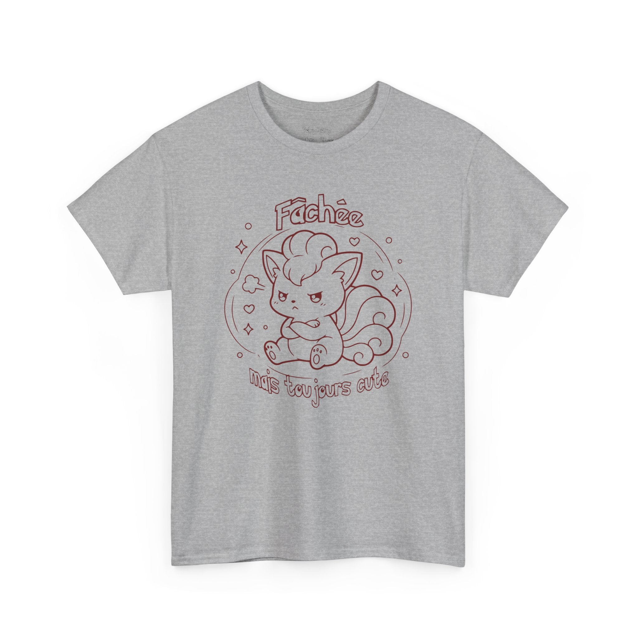 T-shirt inspiré de Goupix (Vulpix), Fâchée mais toujours cute