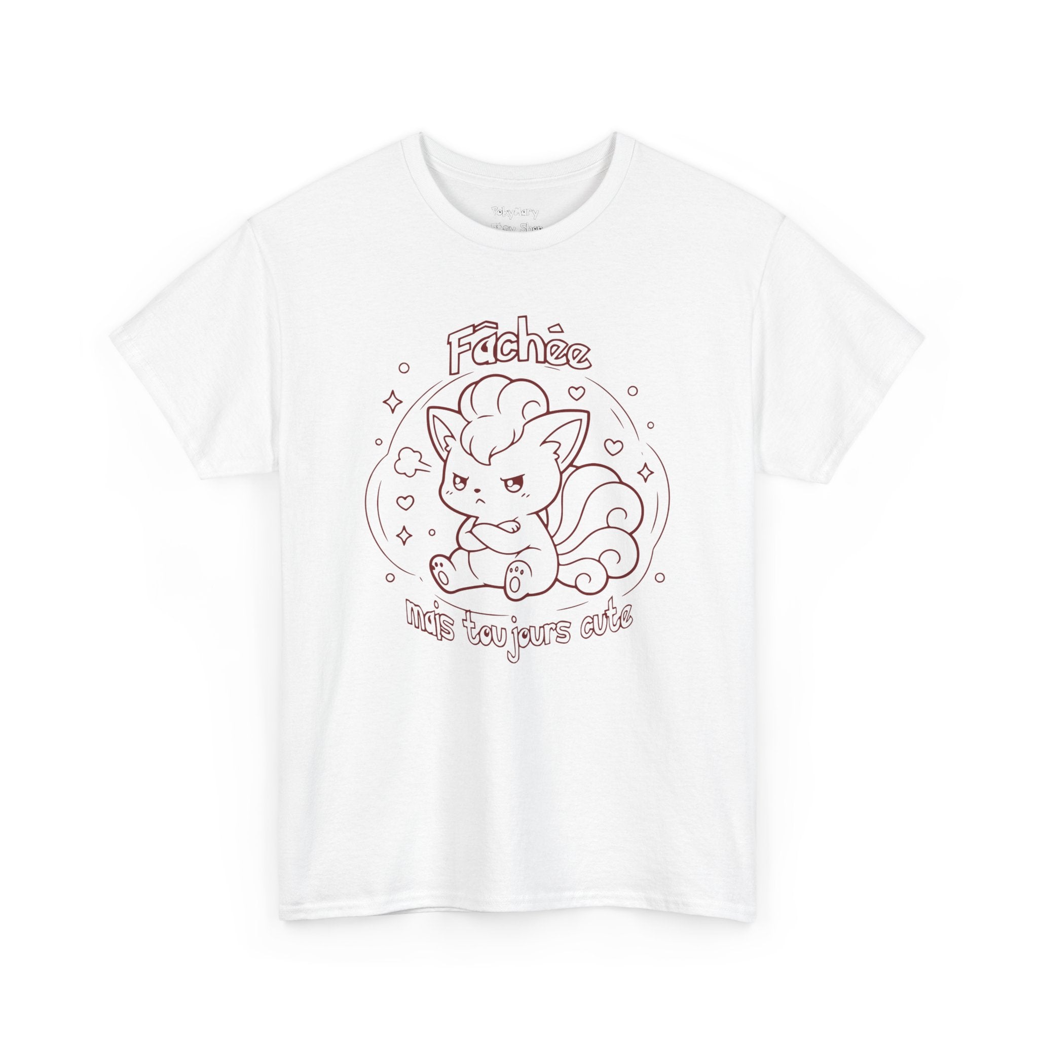 T-shirt inspiré de Goupix (Vulpix), Fâchée mais toujours cute