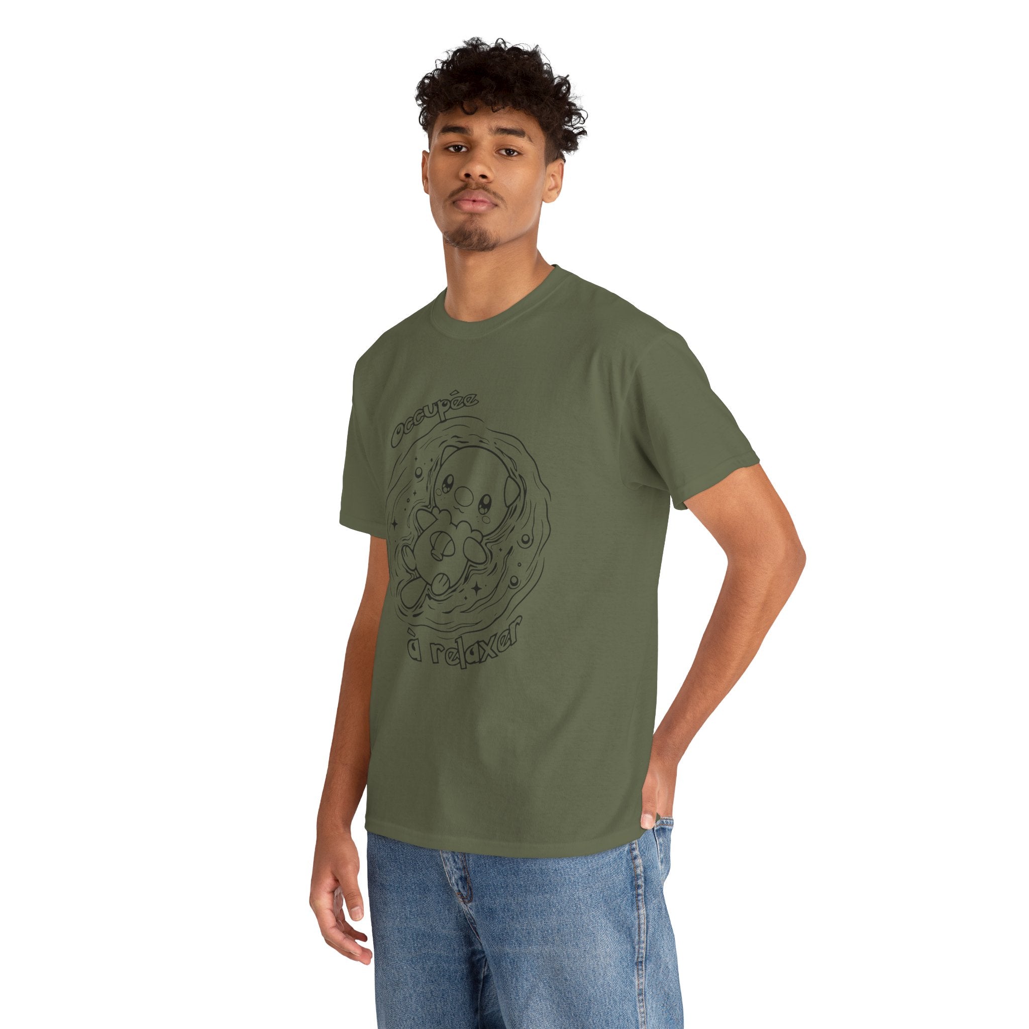 T-shirt inspiré de Moustillon (Oshawott), Occupée à relaxer