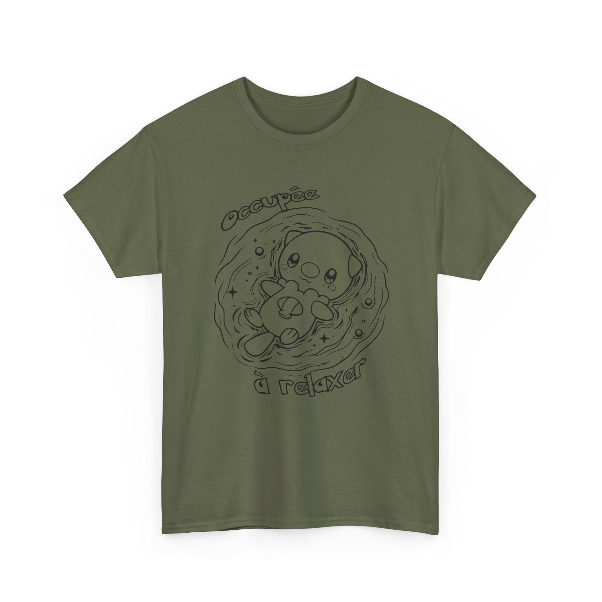 T-shirt inspiré de Moustillon (Oshawott), Occupée à relaxer