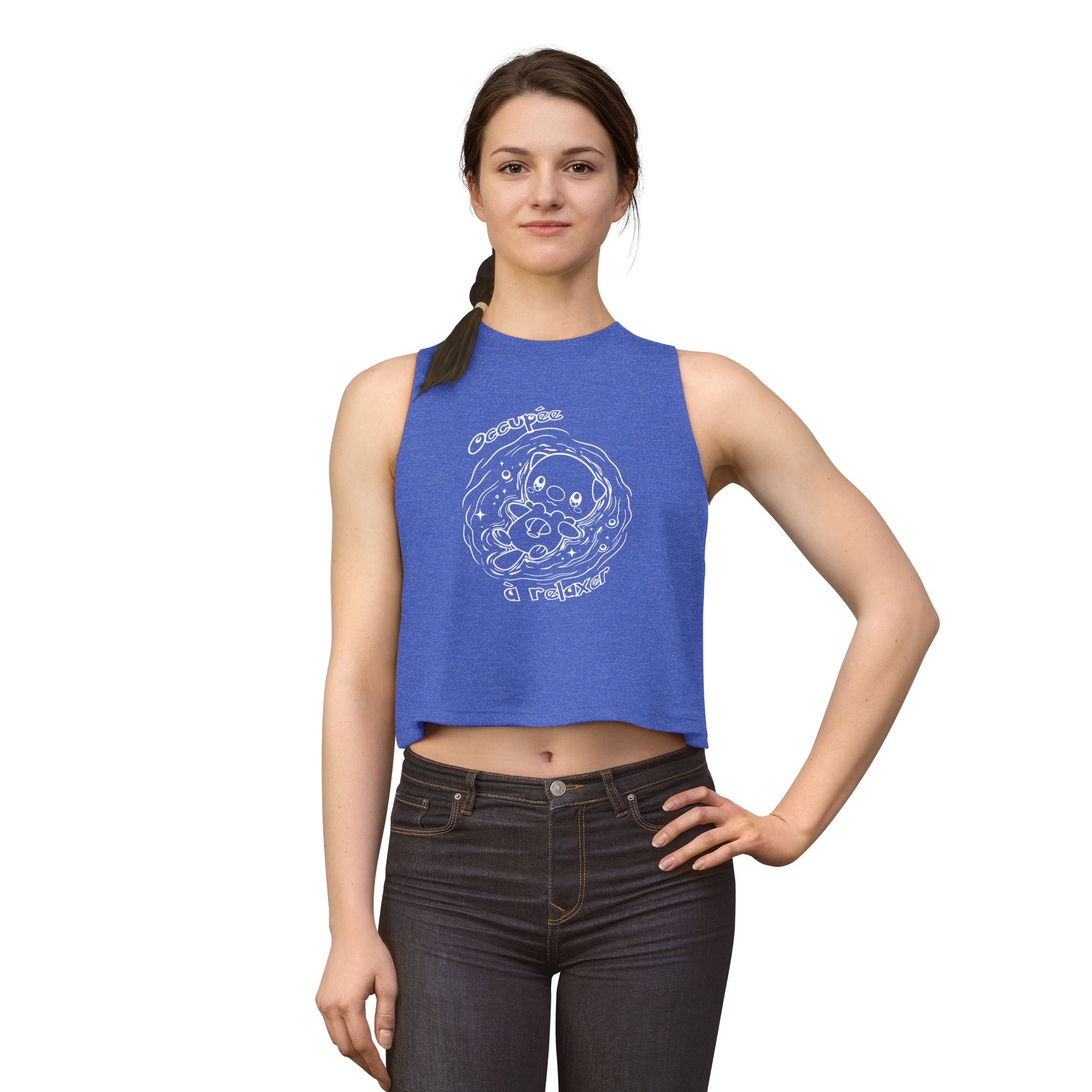 Crop Top inspiré de Moustillon (Oshawott), occupée à relaxer