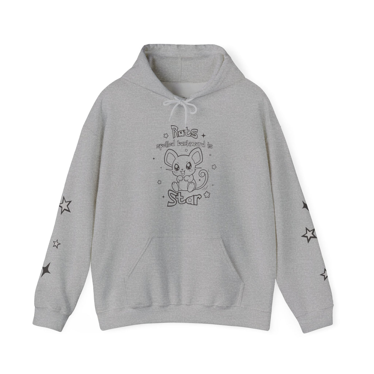 Rats spelled backward is star Kawaii Pkm Rat Star hoodie | Hoodie, purple star sleeve design