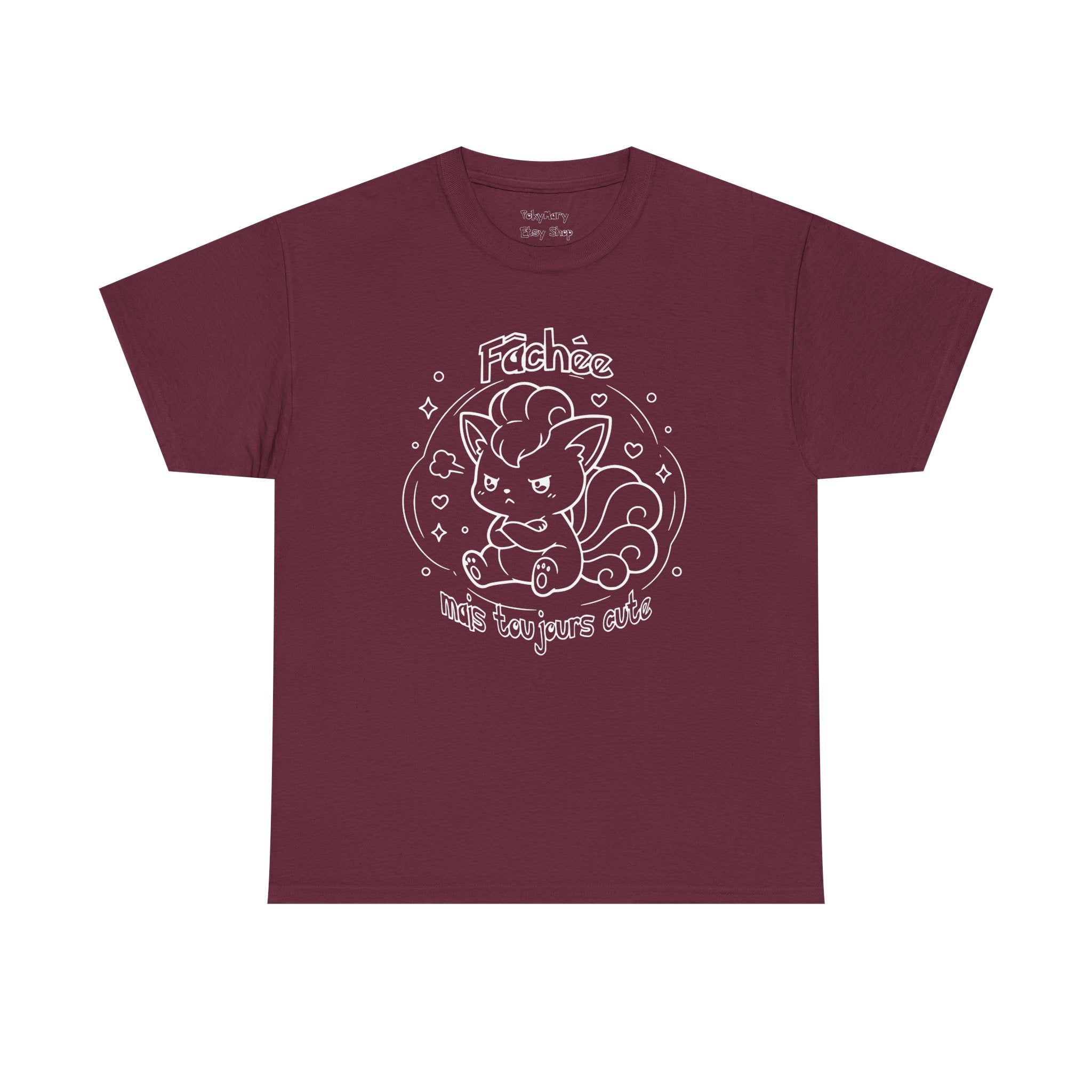 T-shirt inspiré de Goupix (Vulpix), Fâchée mais toujours cute