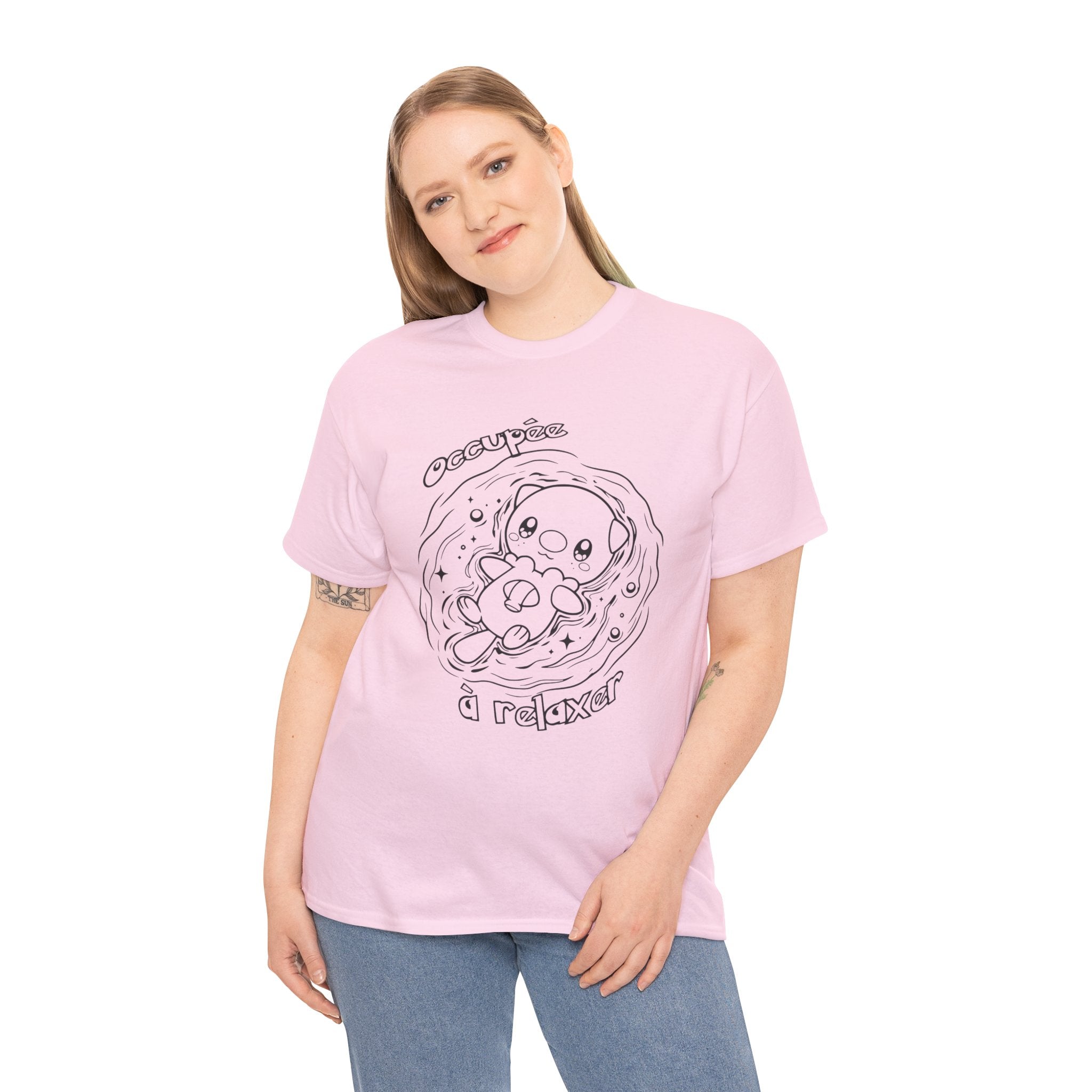 T-shirt inspiré de Moustillon (Oshawott), Occupée à relaxer