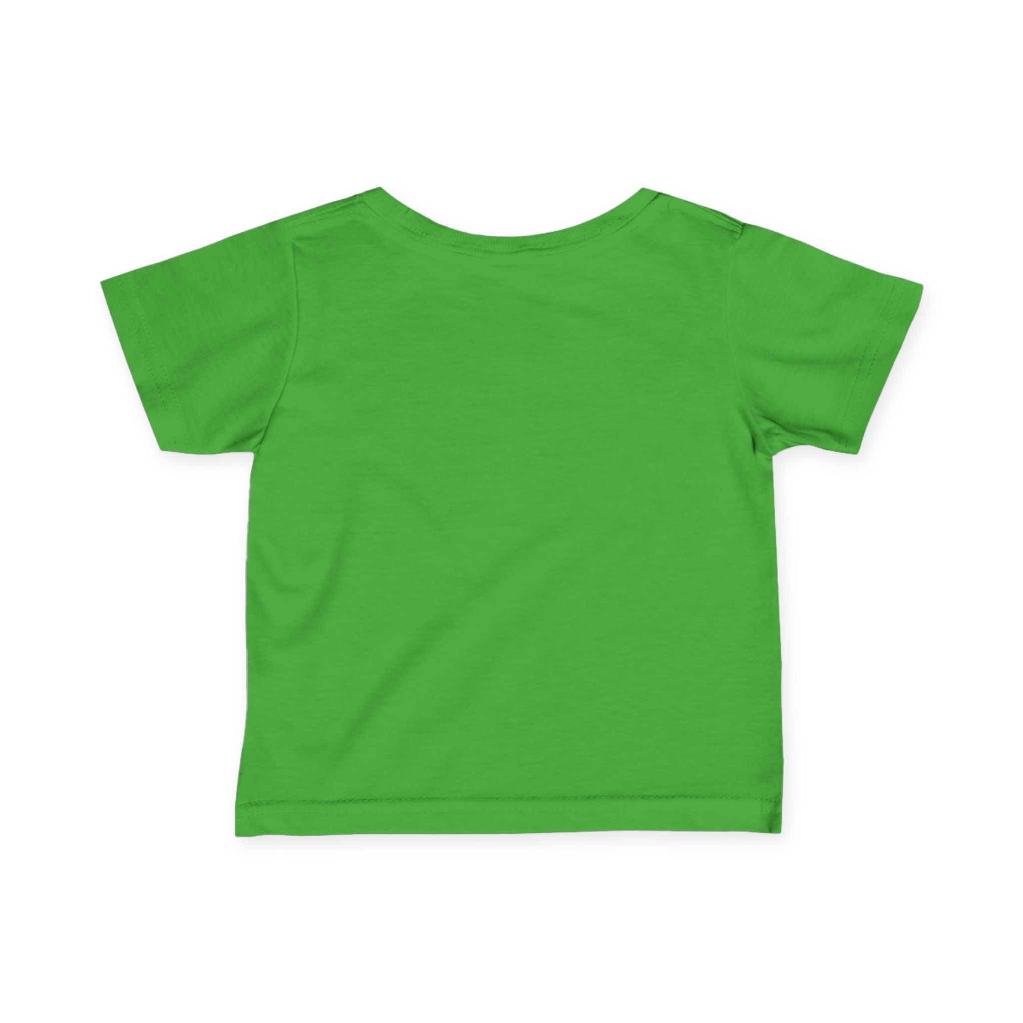 Baby Powered by Milk Infant T-Shirt | Cute Monster Drinking Bottle Shirt