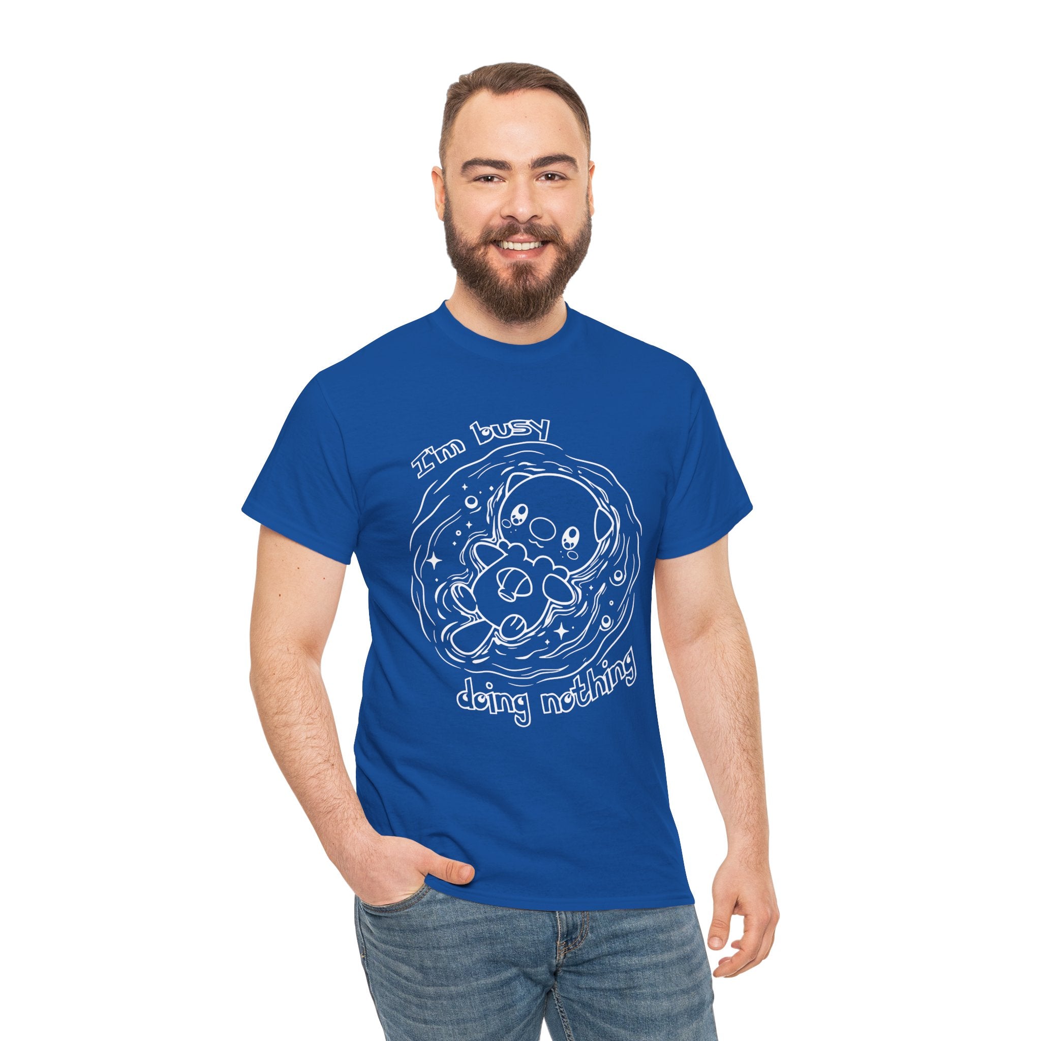 Otter Busy Doing Nothing Funny Quote T-Shirt Cute Otter Swimming Adorable Animal