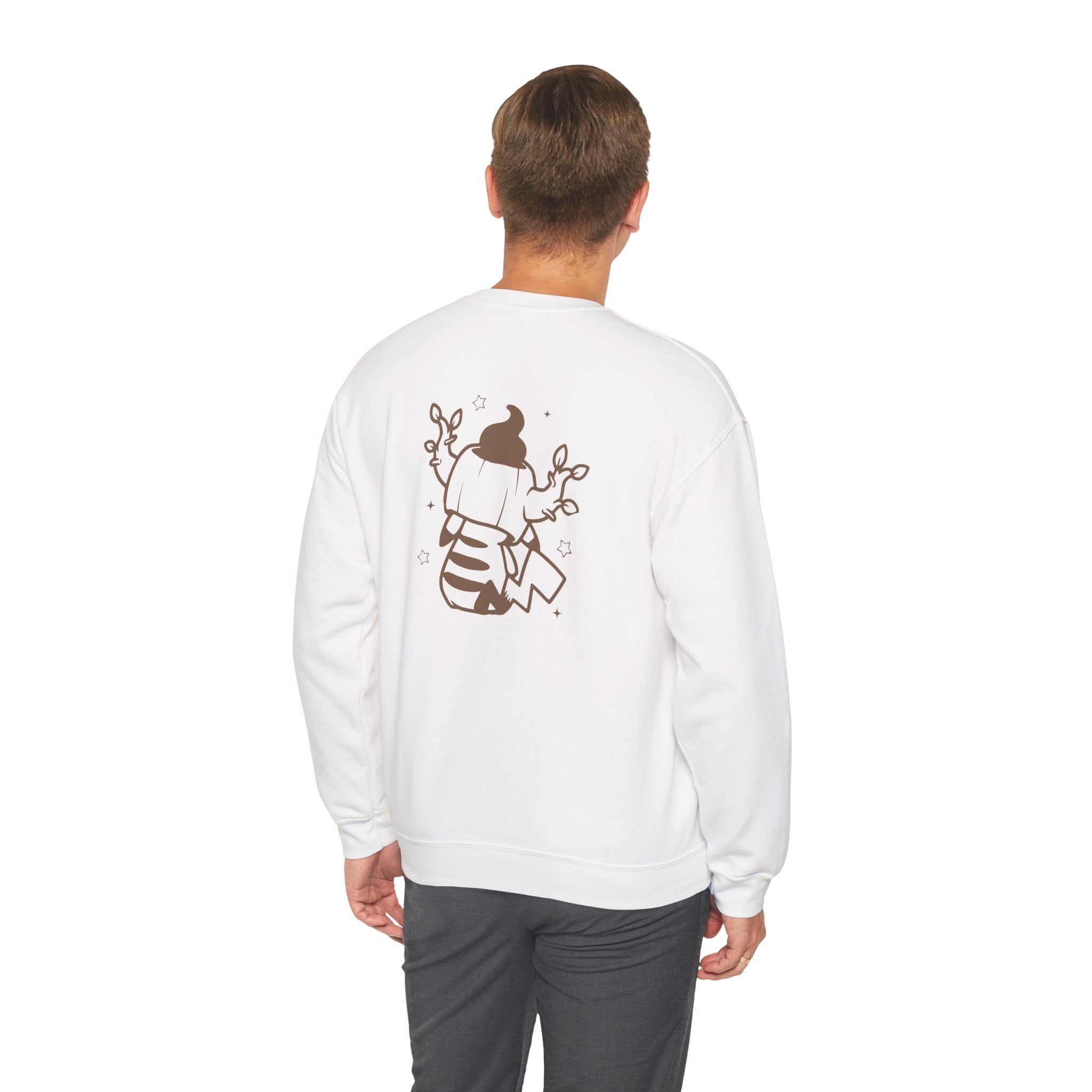 Head Full of Mischief Sweatshirt | Cute Halloween Ghost Crewneck | Cozy Fall Sweatshirt | Geek Autumn Sweater | Kawaii Spooky Apparel