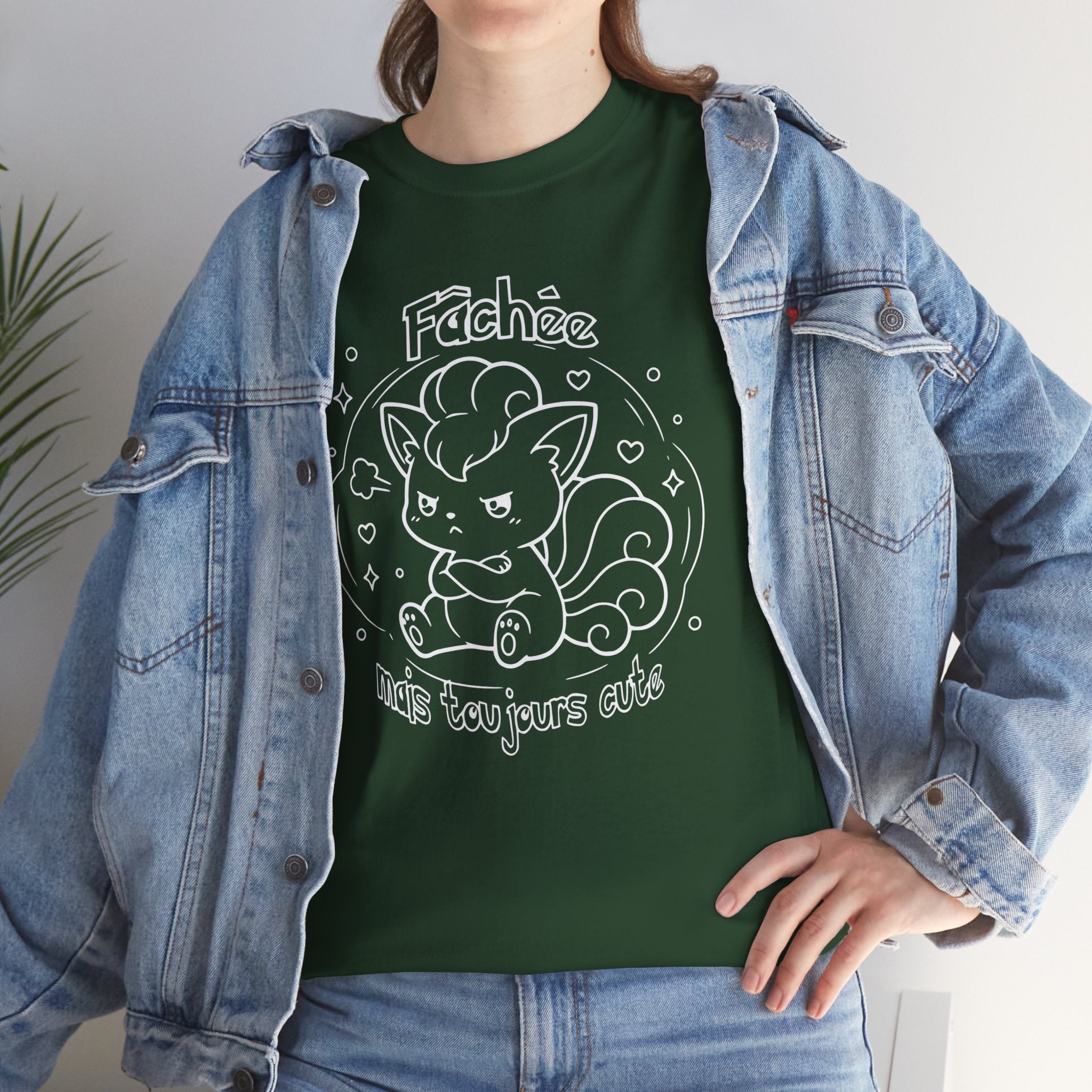 T-shirt inspiré de Goupix (Vulpix), Fâchée mais toujours cute