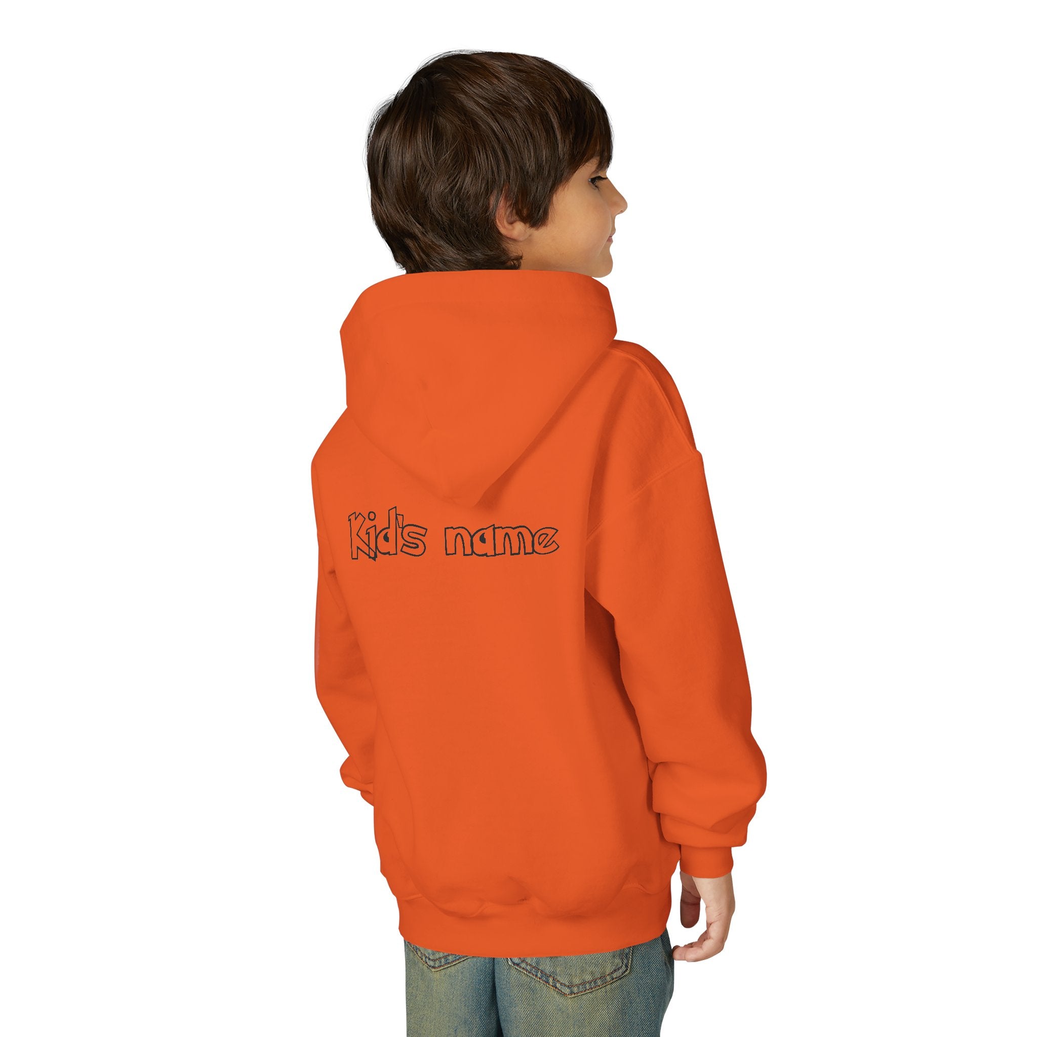 Personalized Kids Hoodie, Fuecoco-inspired
